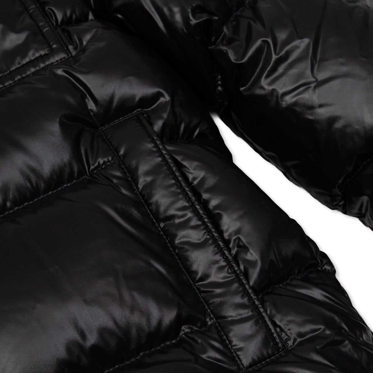 Boys Black "ALAXIOS" Padded Down Jacket