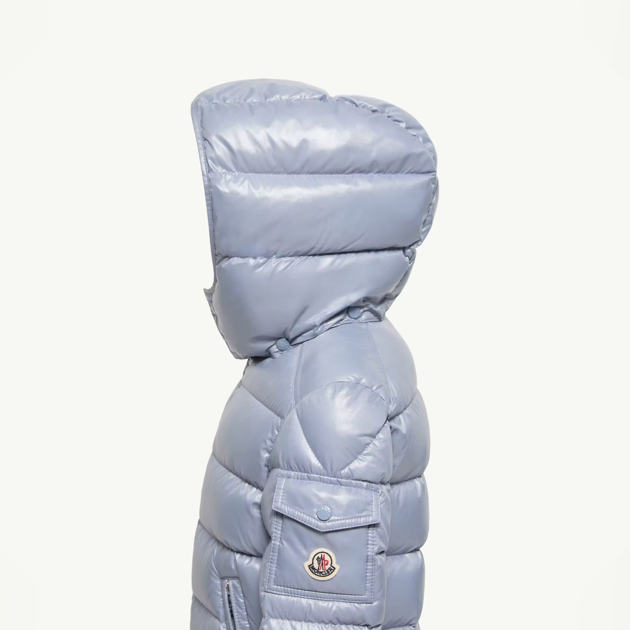Boys Light Blue "NEW MAYA" Padded Down Jacket