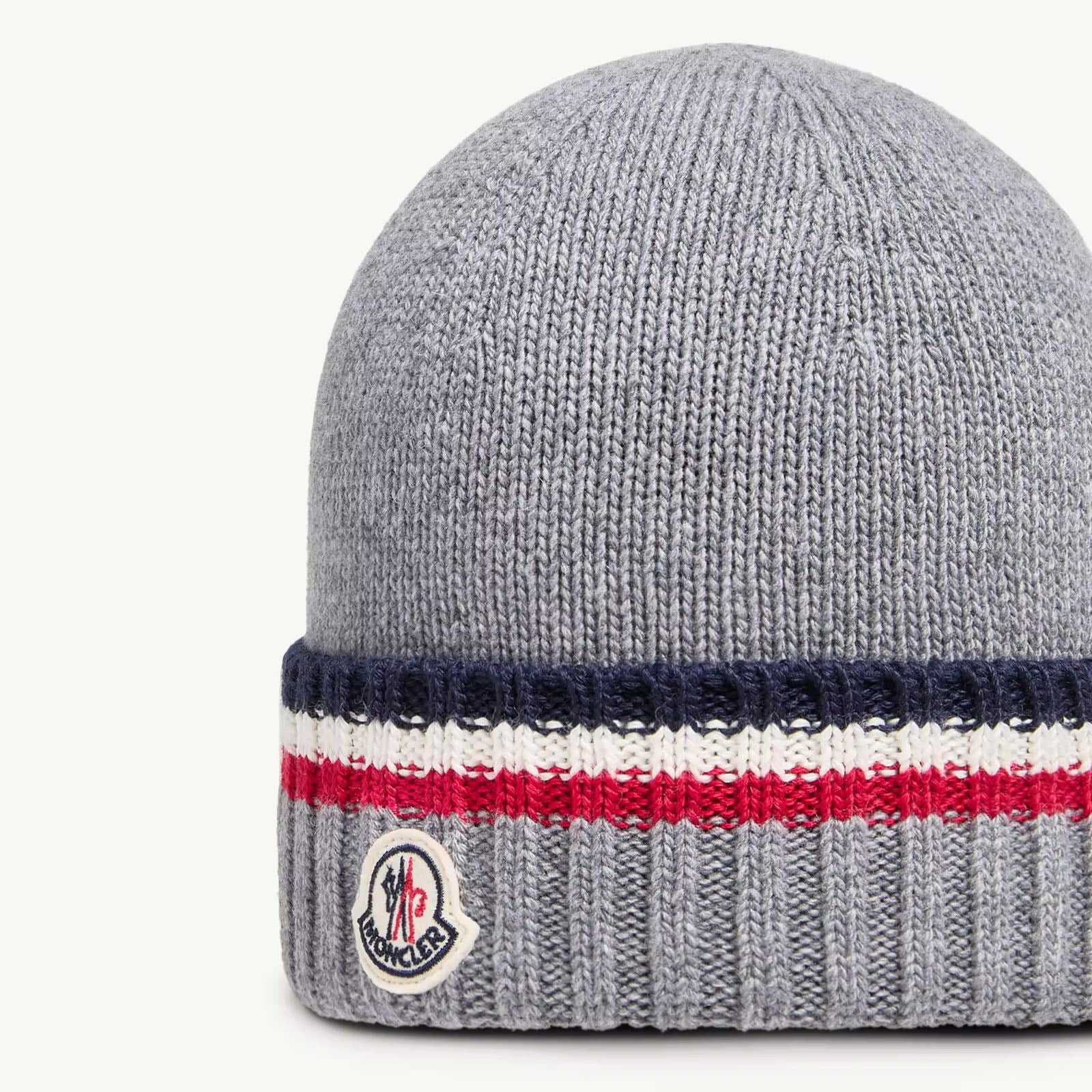 Boys Grey Knit Wool Hat