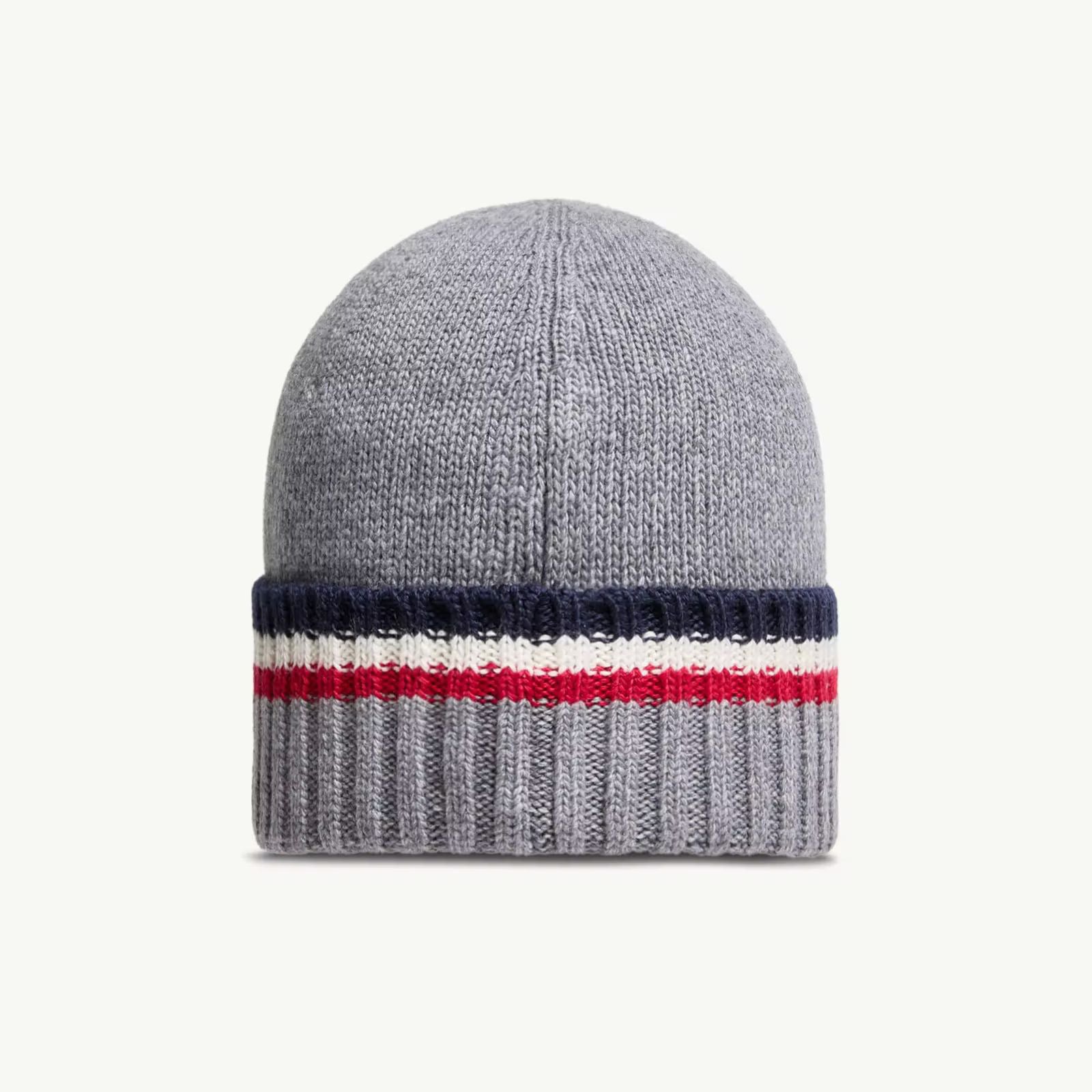 Boys Grey Knit Wool Hat