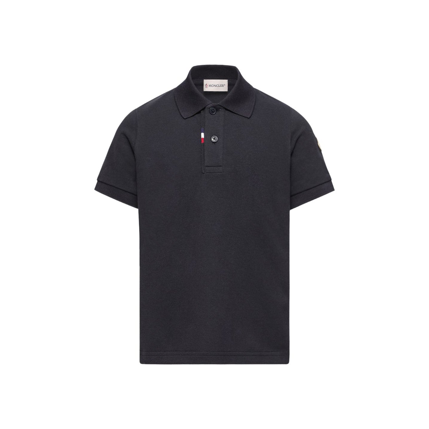 Boys Navy Cotton Polo Shirt