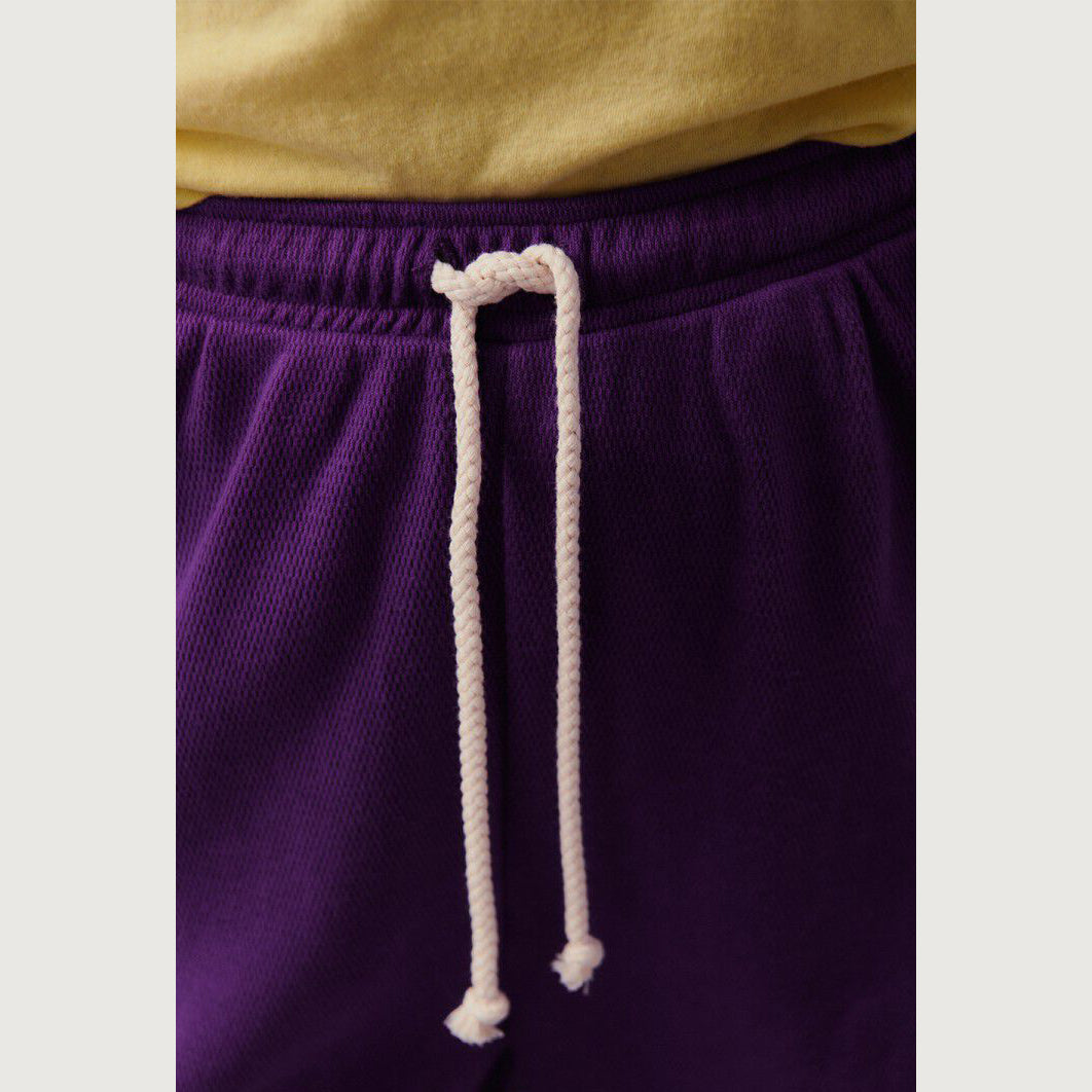 Women Purple Cotton Trousers