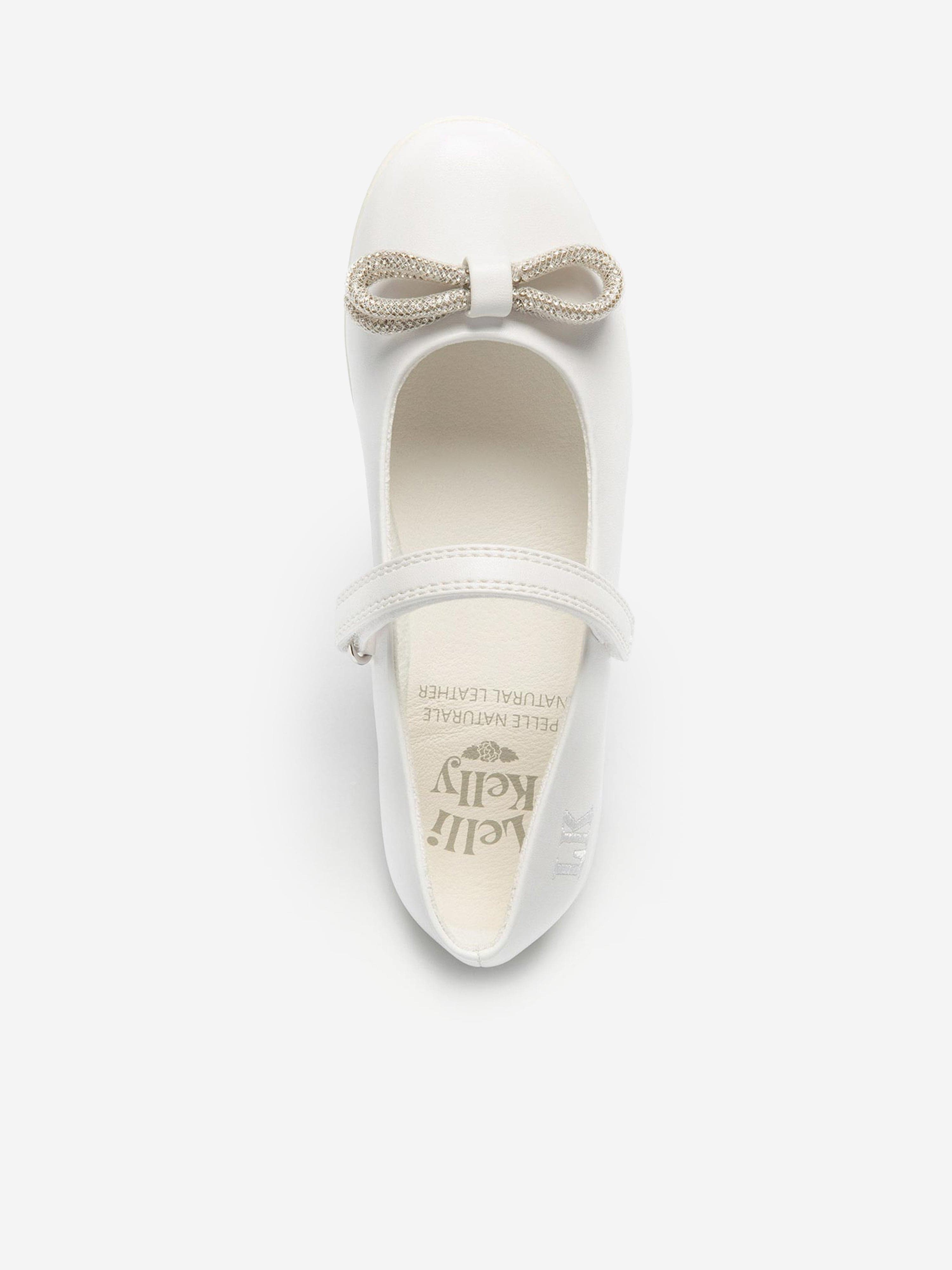 Lelli Kelly Girls Serena Ballerina Pumps in White