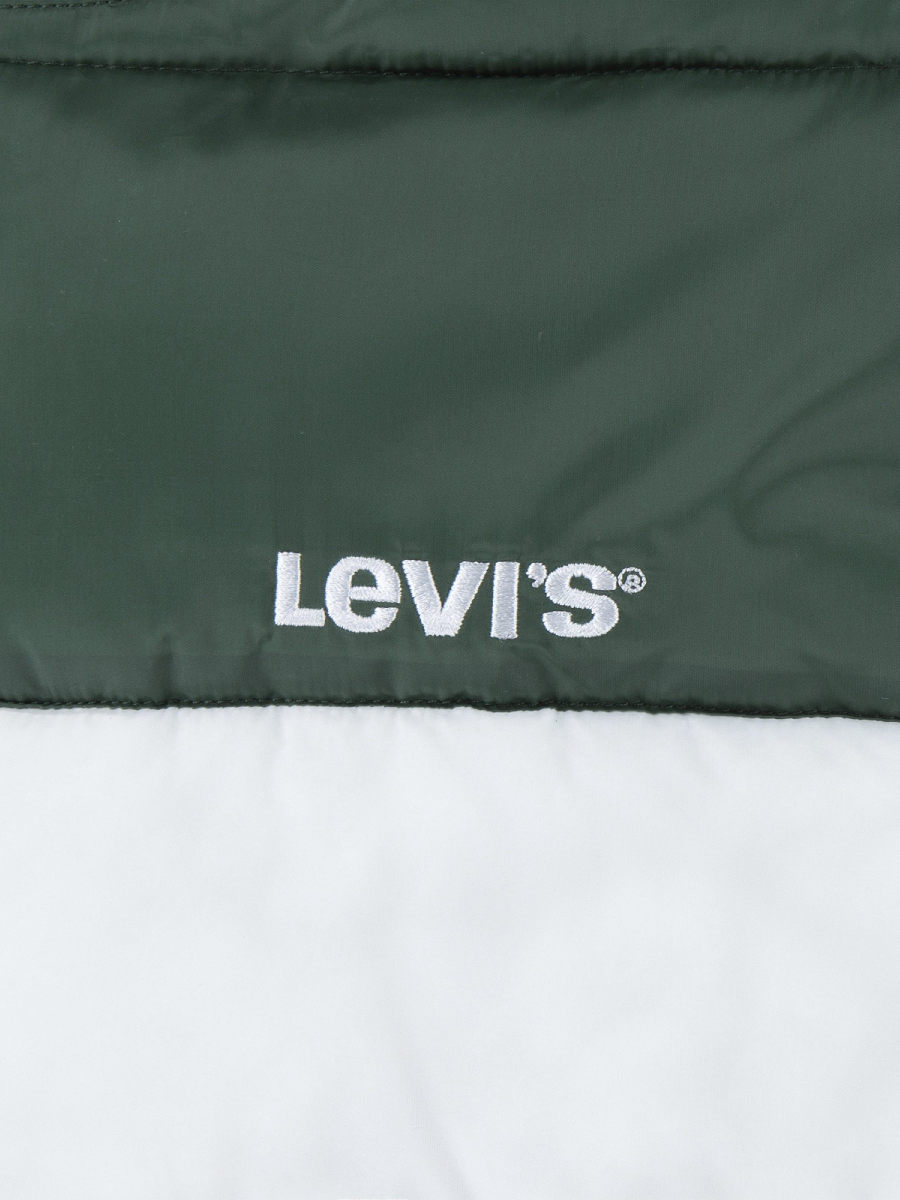 Levi's Boys Colourblock Puffer Jacket in Green