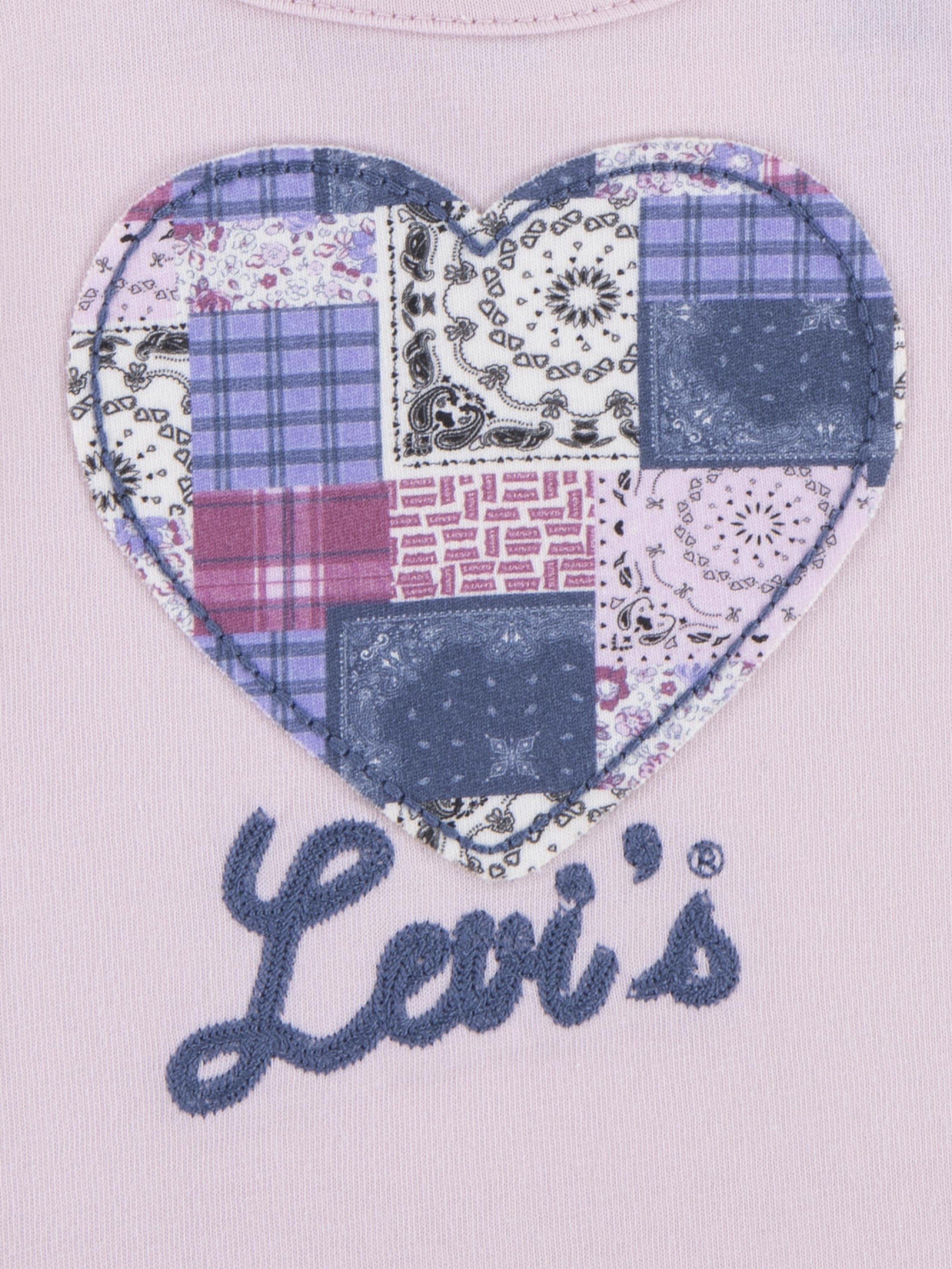 Levi&#39;s Baby Girls T-Shirt and Jeans Set in Pink