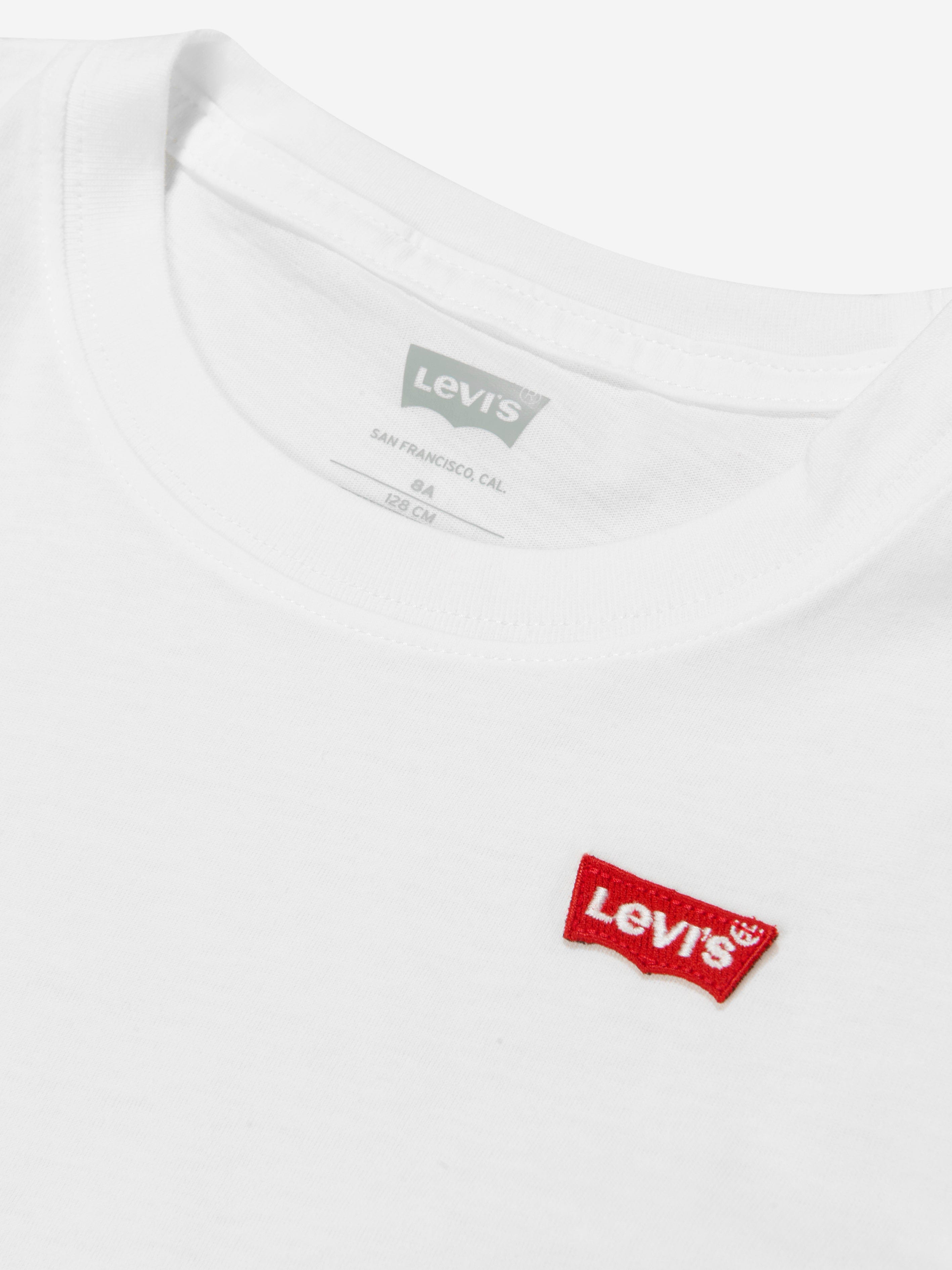 Levi's Boys Batwing Chest Hit T-Shirt in White