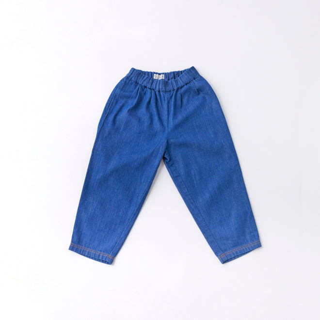 Boys & Girls Blue Denim Trousers