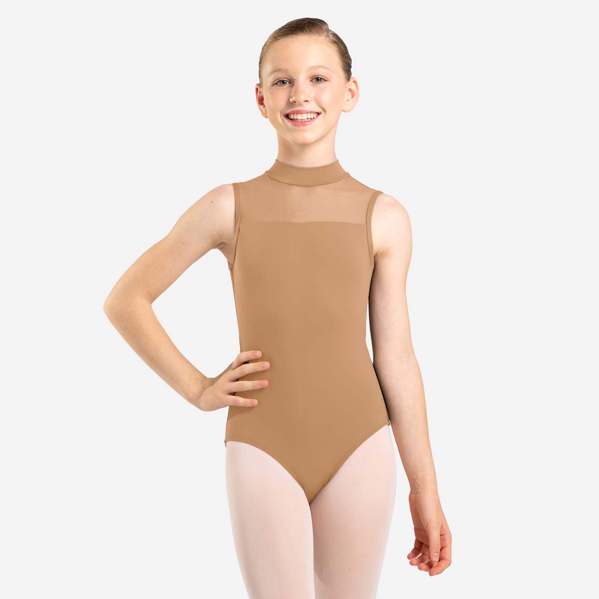 Girls Nude "Marcella" Ballet Onesies(LUB881/NUDE)