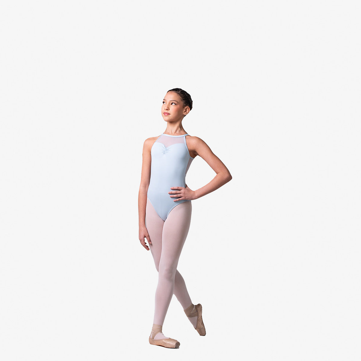 Girls Sky"Allison"Ballet Onesies(LUB899/SKY)