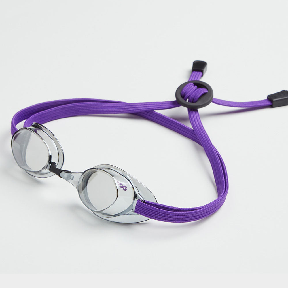 Adult Purple No Rubber Ring Racing Goggles(LUCY_BKSL)