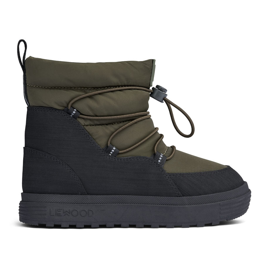 Boys & Girls Army Green Boots