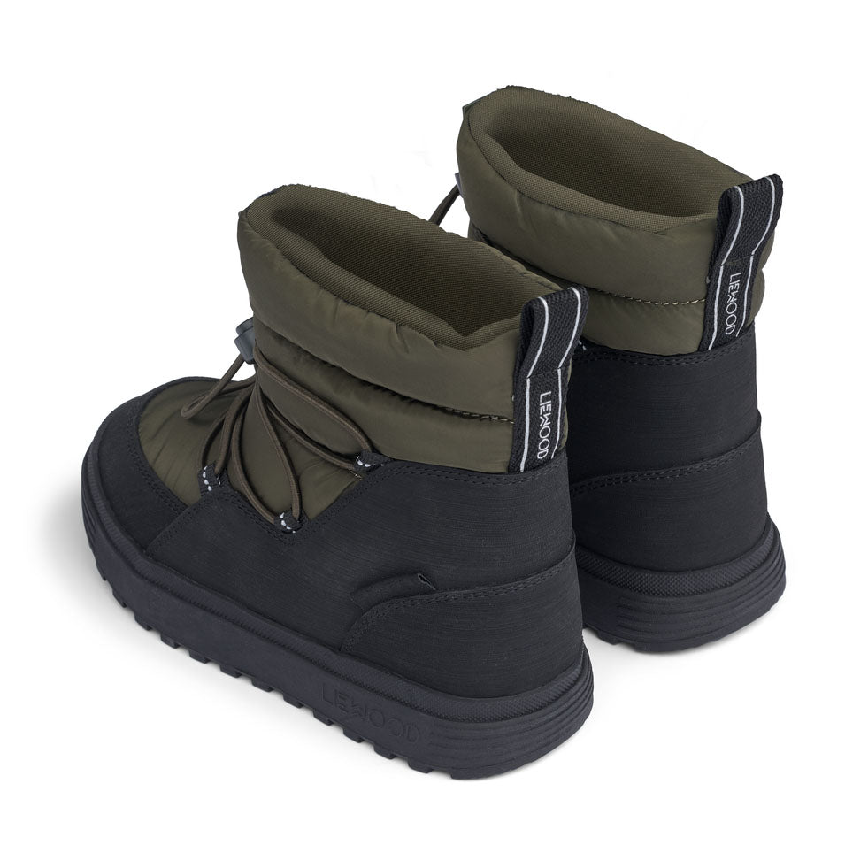 Boys & Girls Army Green Boots
