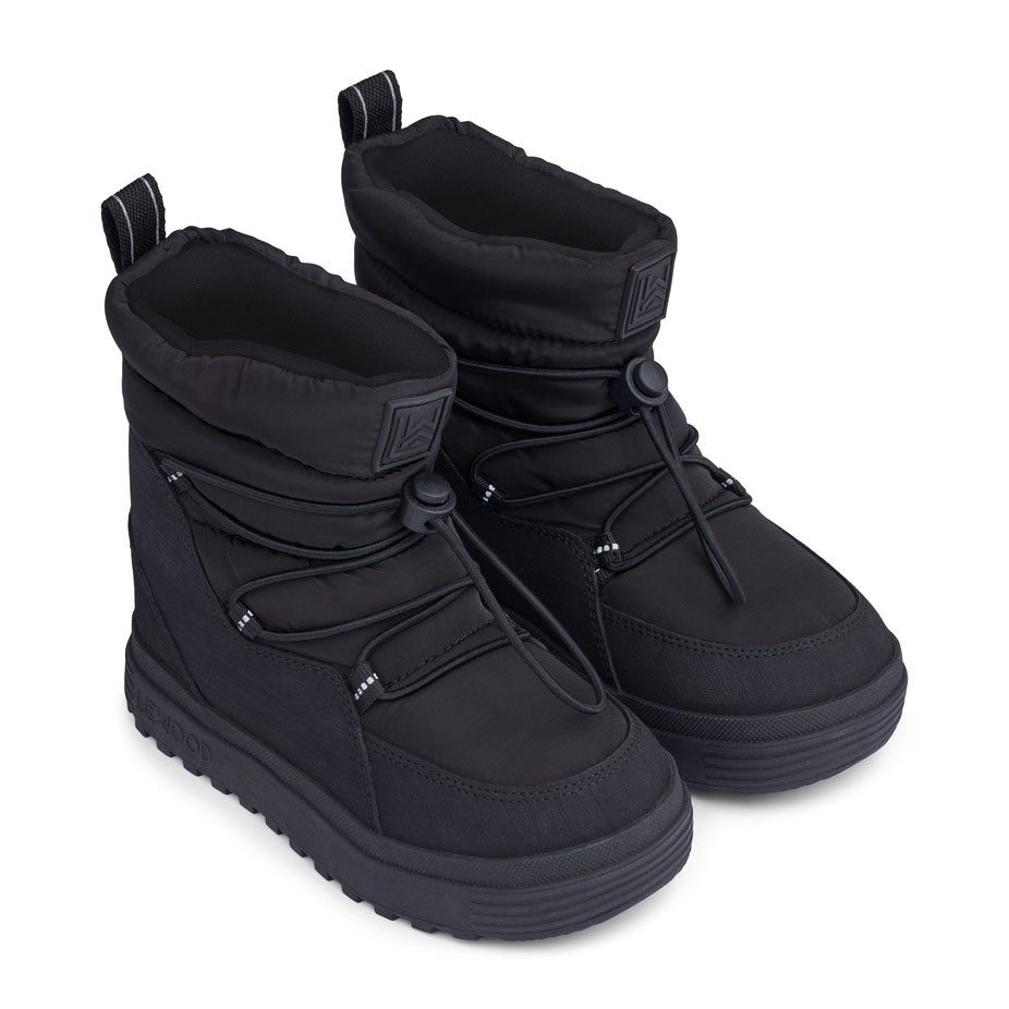 Boys & Girls Black Boots