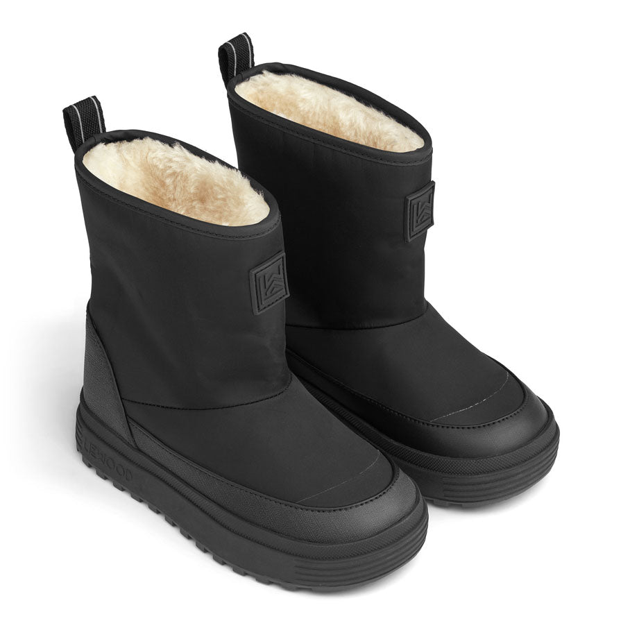 Boys & Girls Black Boots