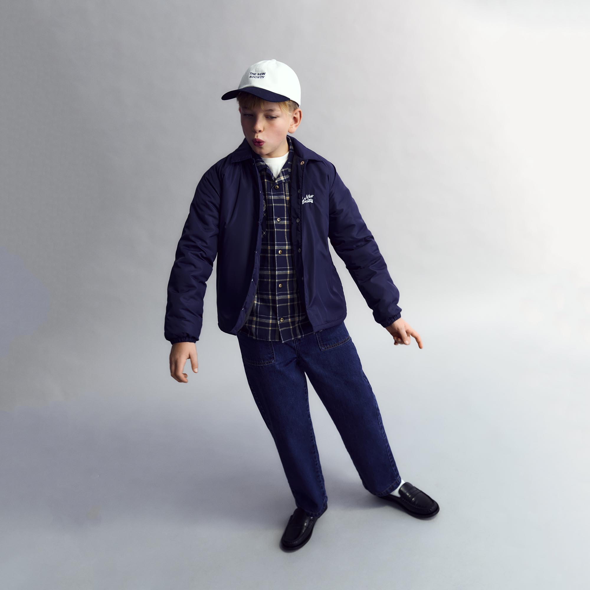 Boys Navy Jacket
