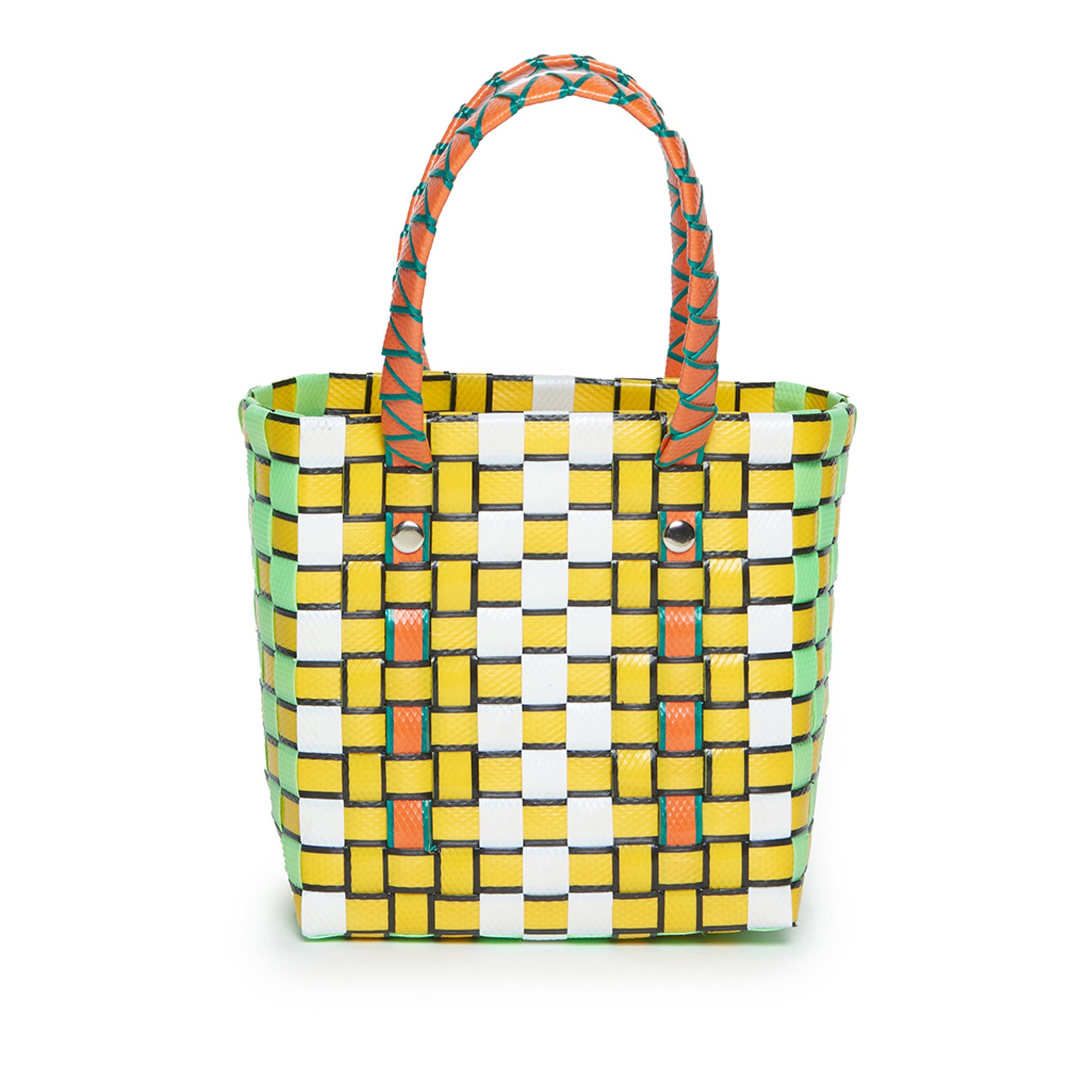 Girls Yellow Logo Handbag