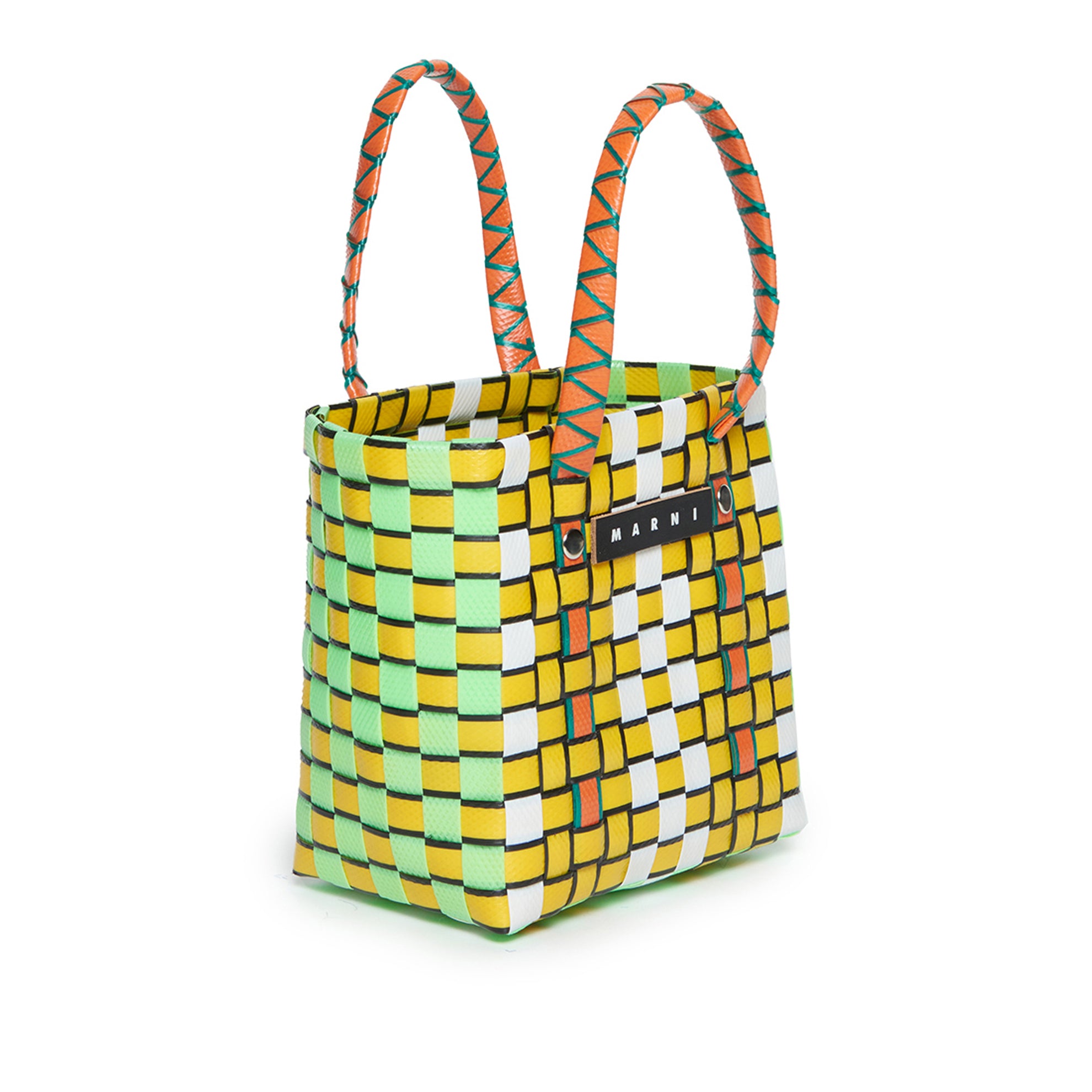 Girls Yellow Logo Handbag