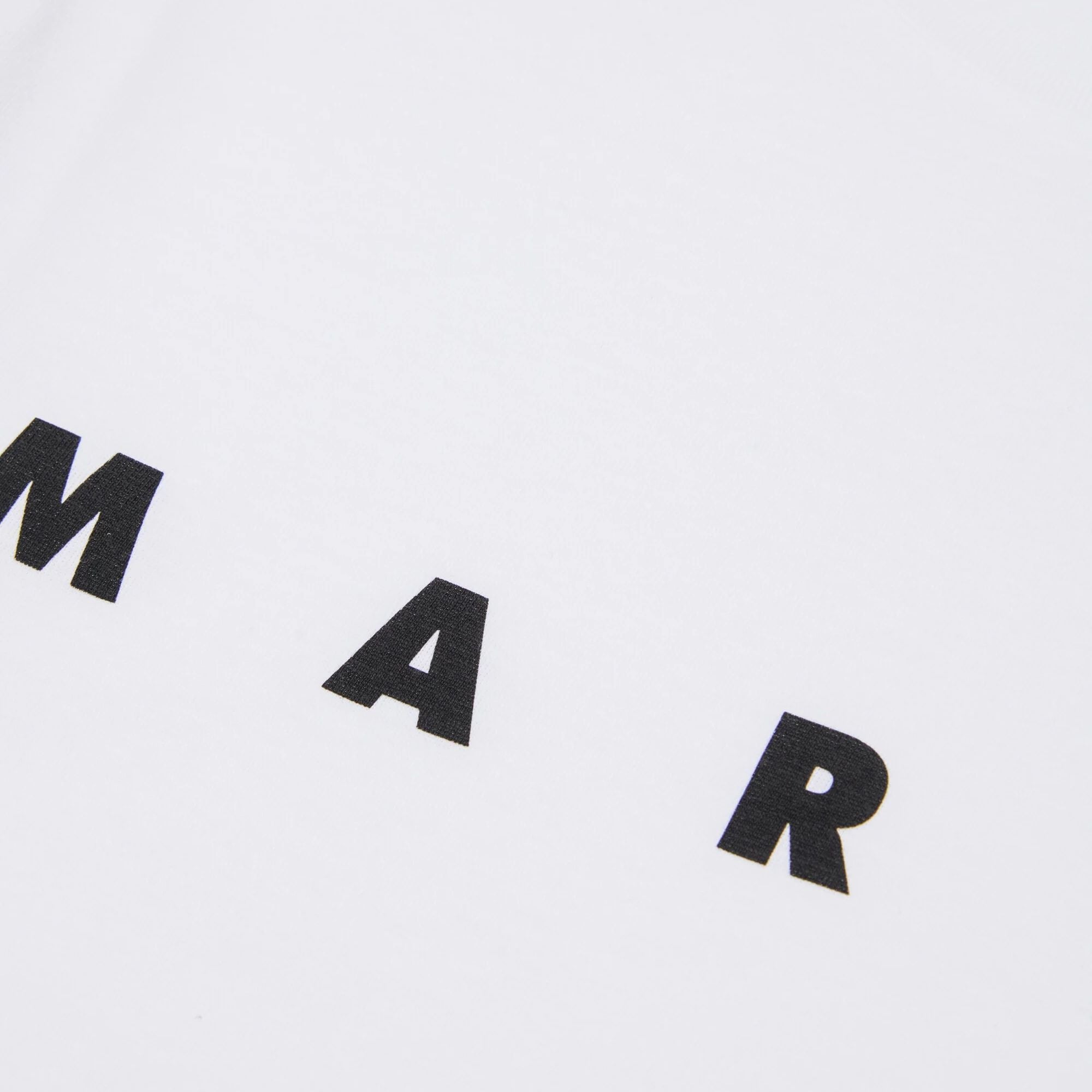 Boys & Girls White Logo Cotton T-Shirt