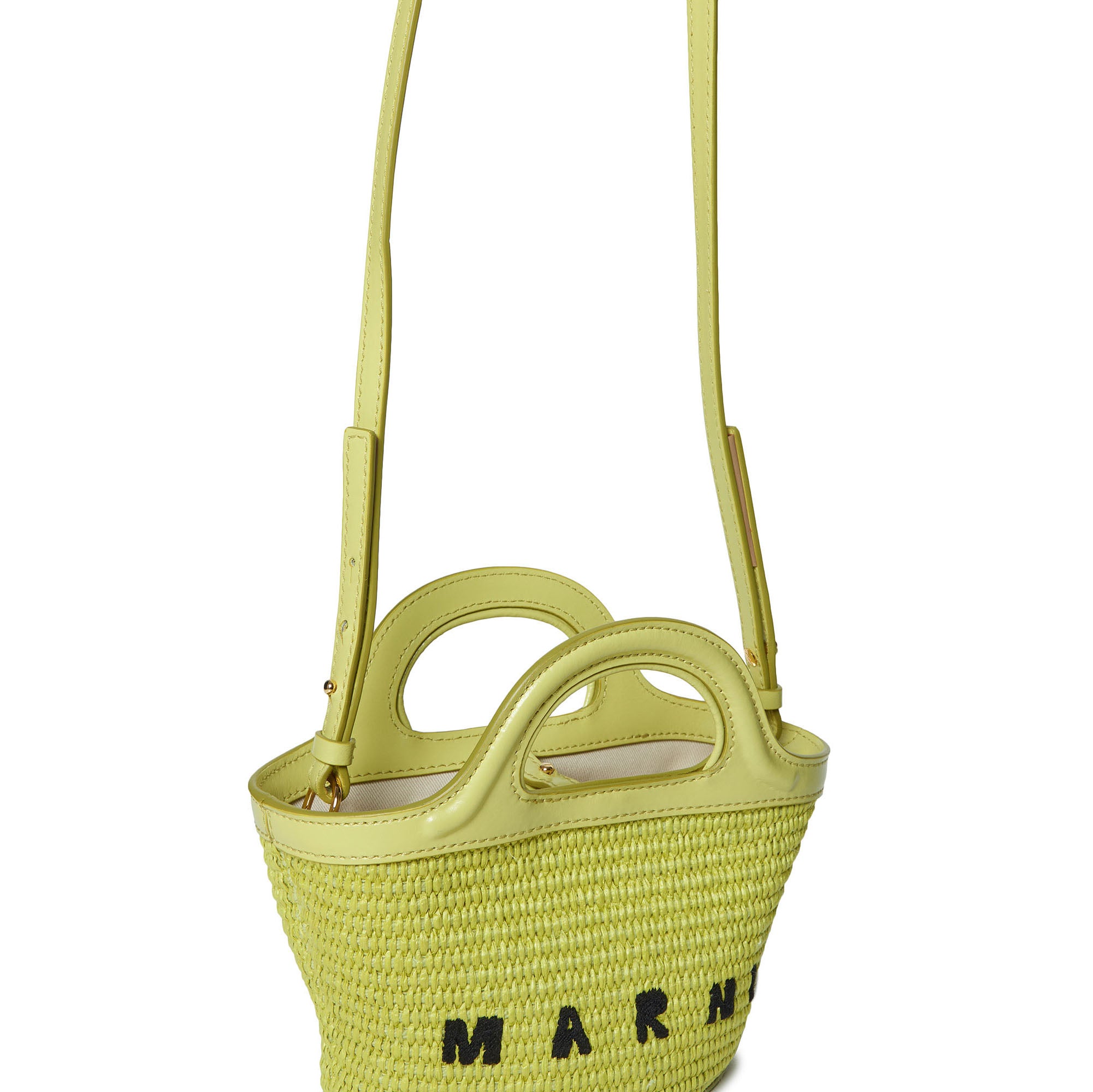 Girls Yellow Logo Shoulder Bag