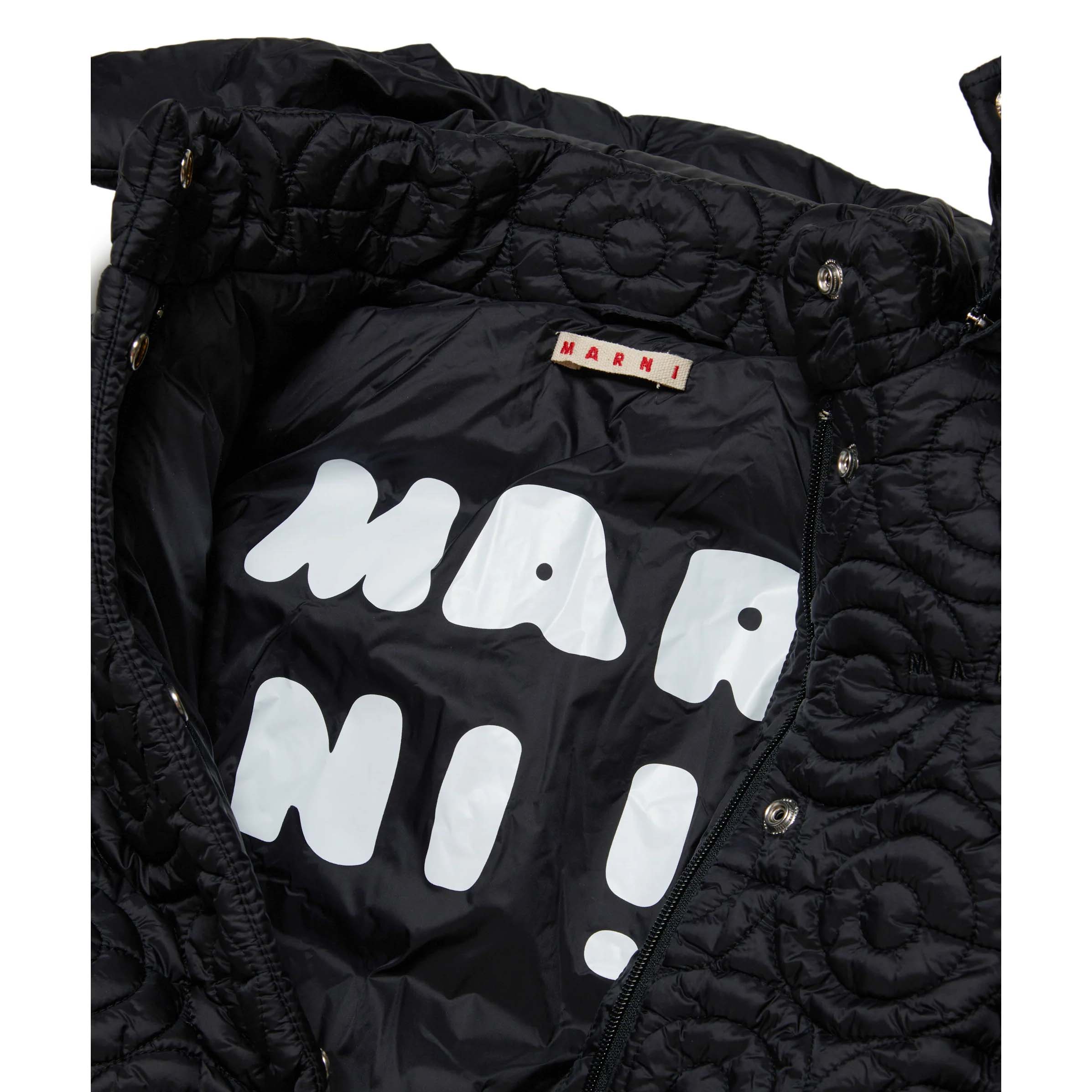 Girls Black Padded Coat