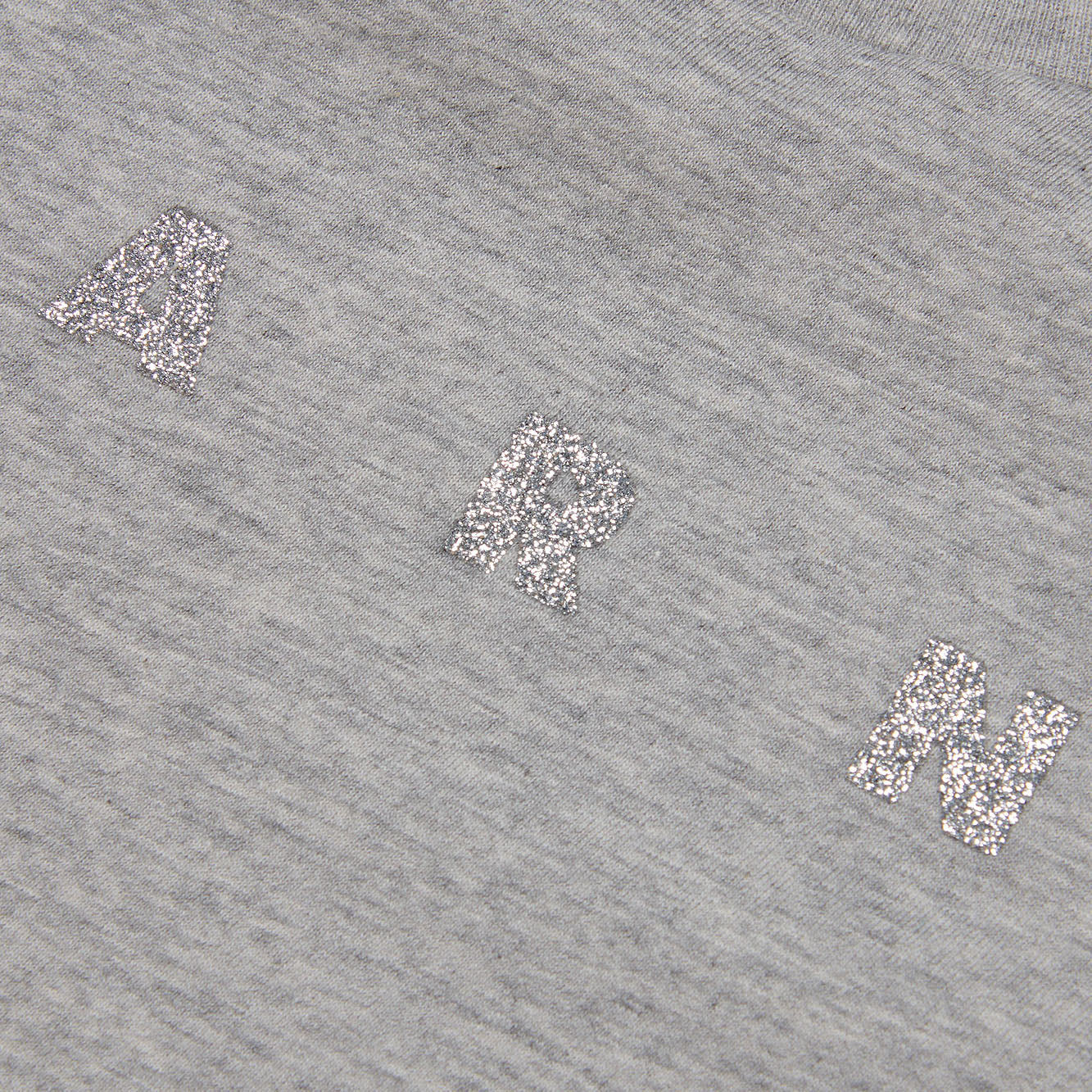 Girls Grey Logo Cotton T-Shirt