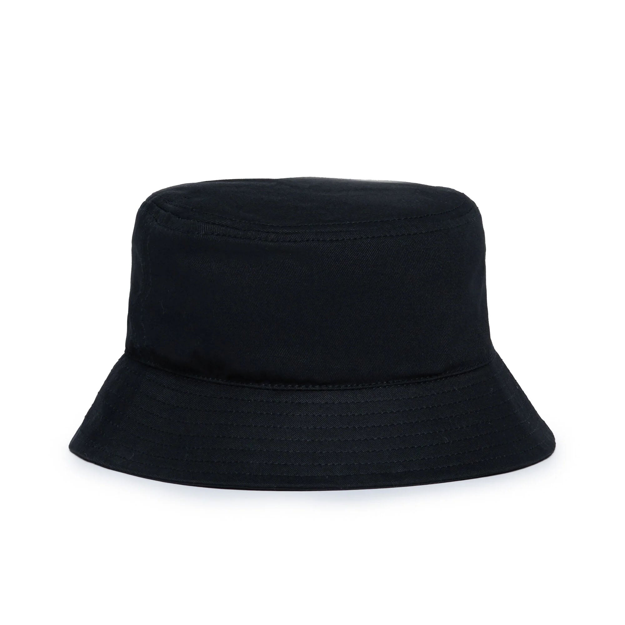 Girls Black Logo Bucket Hat