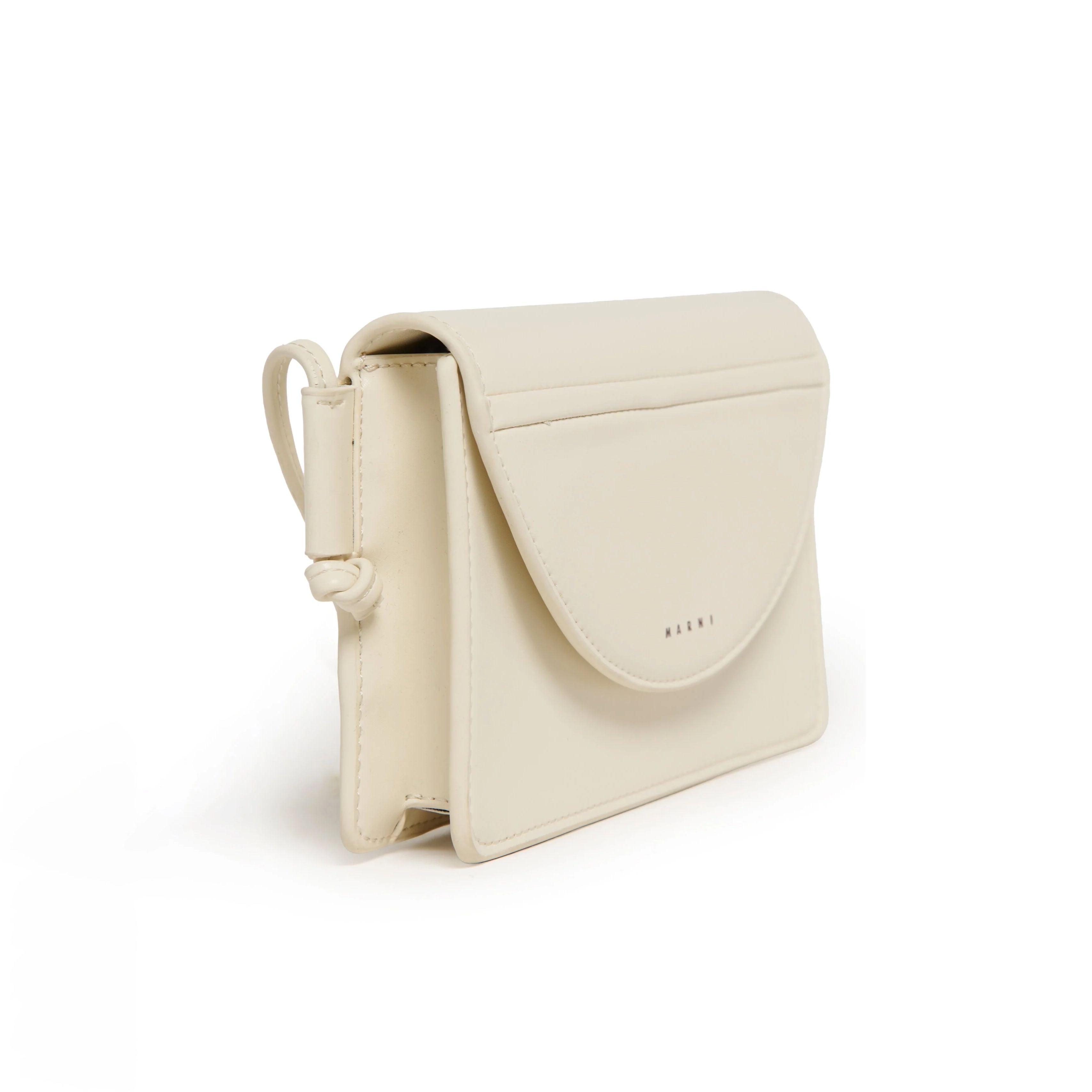 Girls White Mini Bag(H11.5 x W18.5 x D3cm)