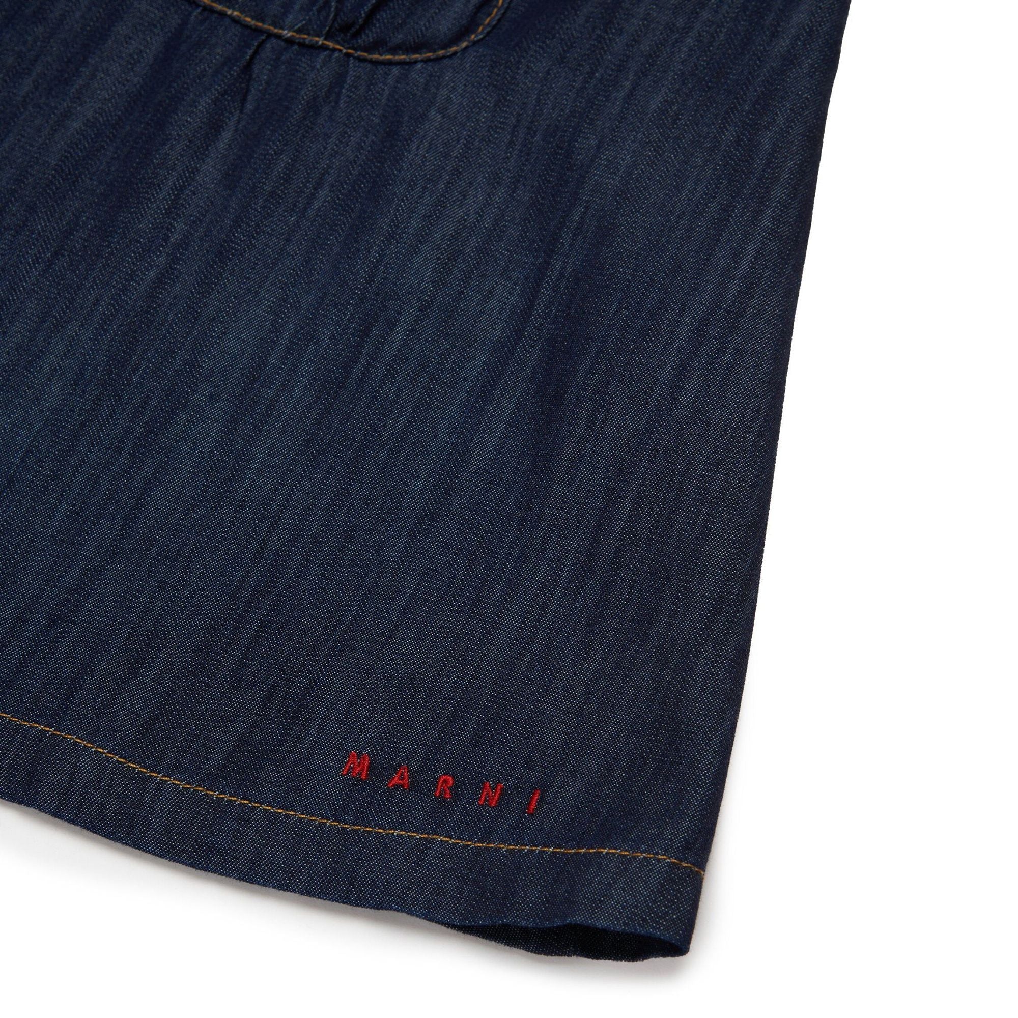 Girls Blue Denim Dress