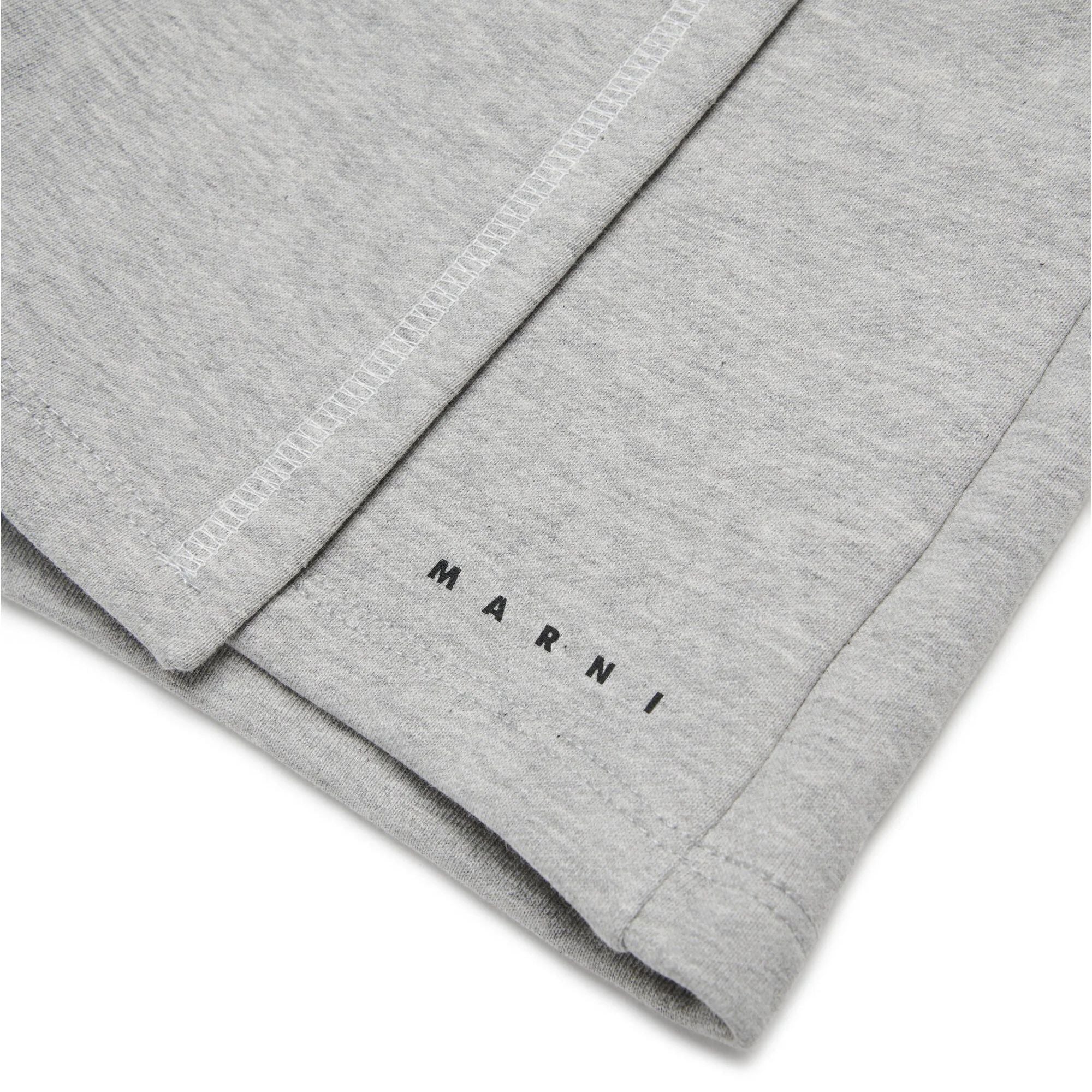 Girls Grey Cotton Shorts