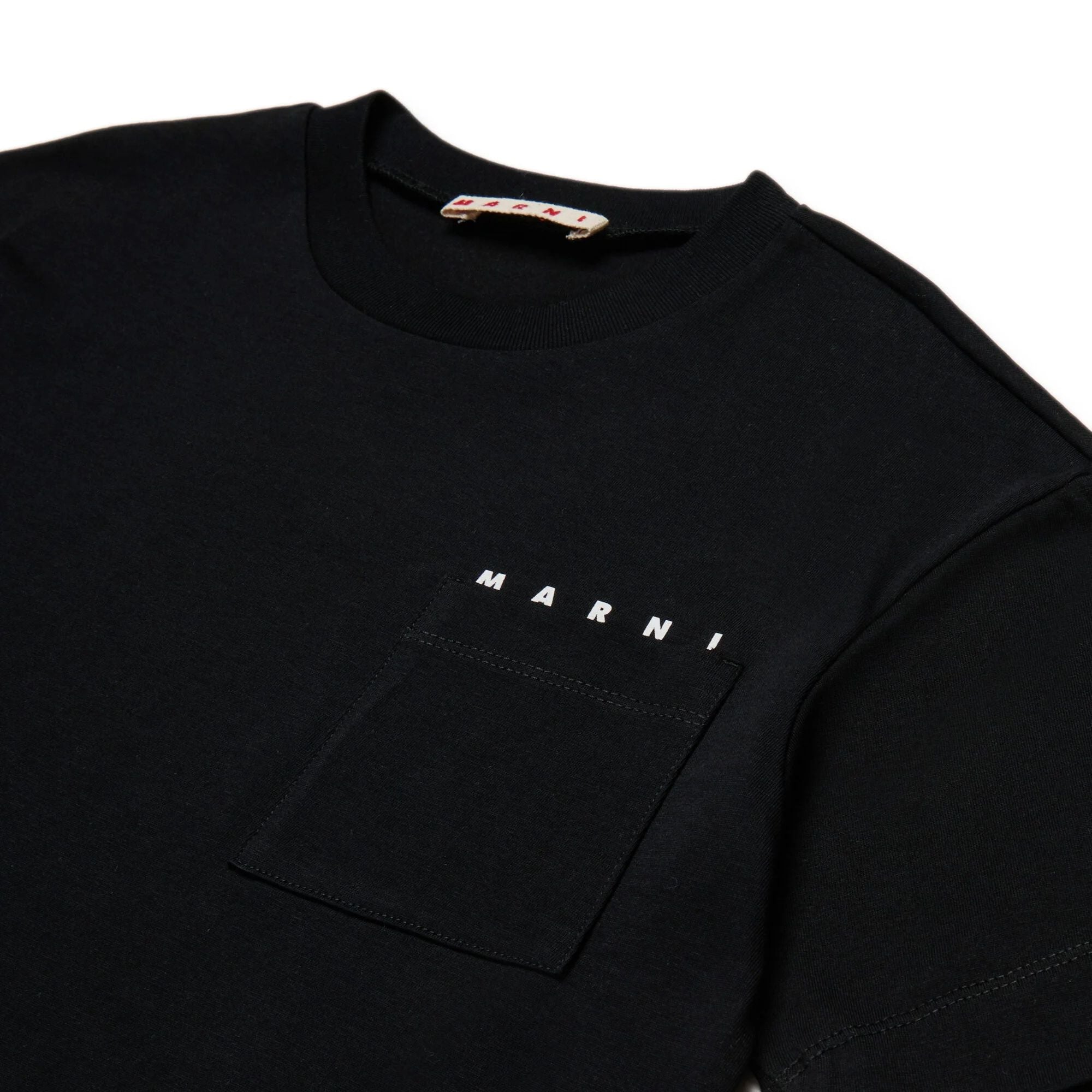 Boys & Girls Black Cotton T-Shirt