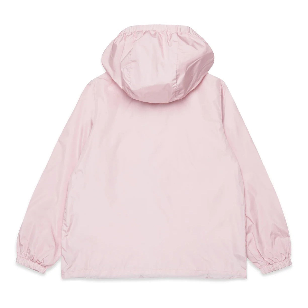 Girls Pink Hooded Zip-Up Jacket