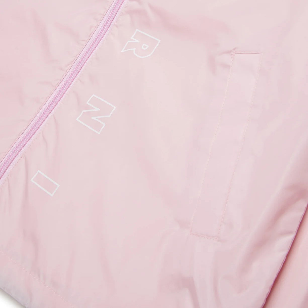 Girls Pink Hooded Zip-Up Jacket