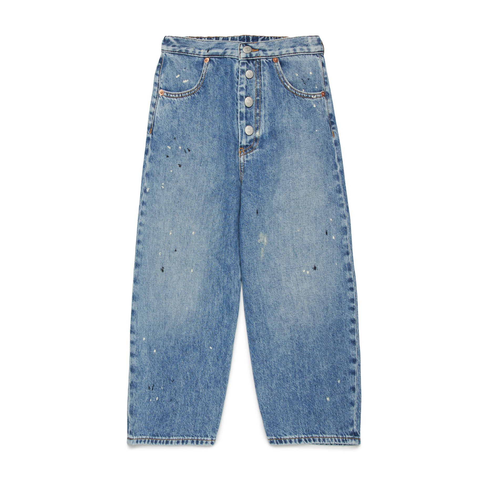 Girls Light Blue Denim Trousers