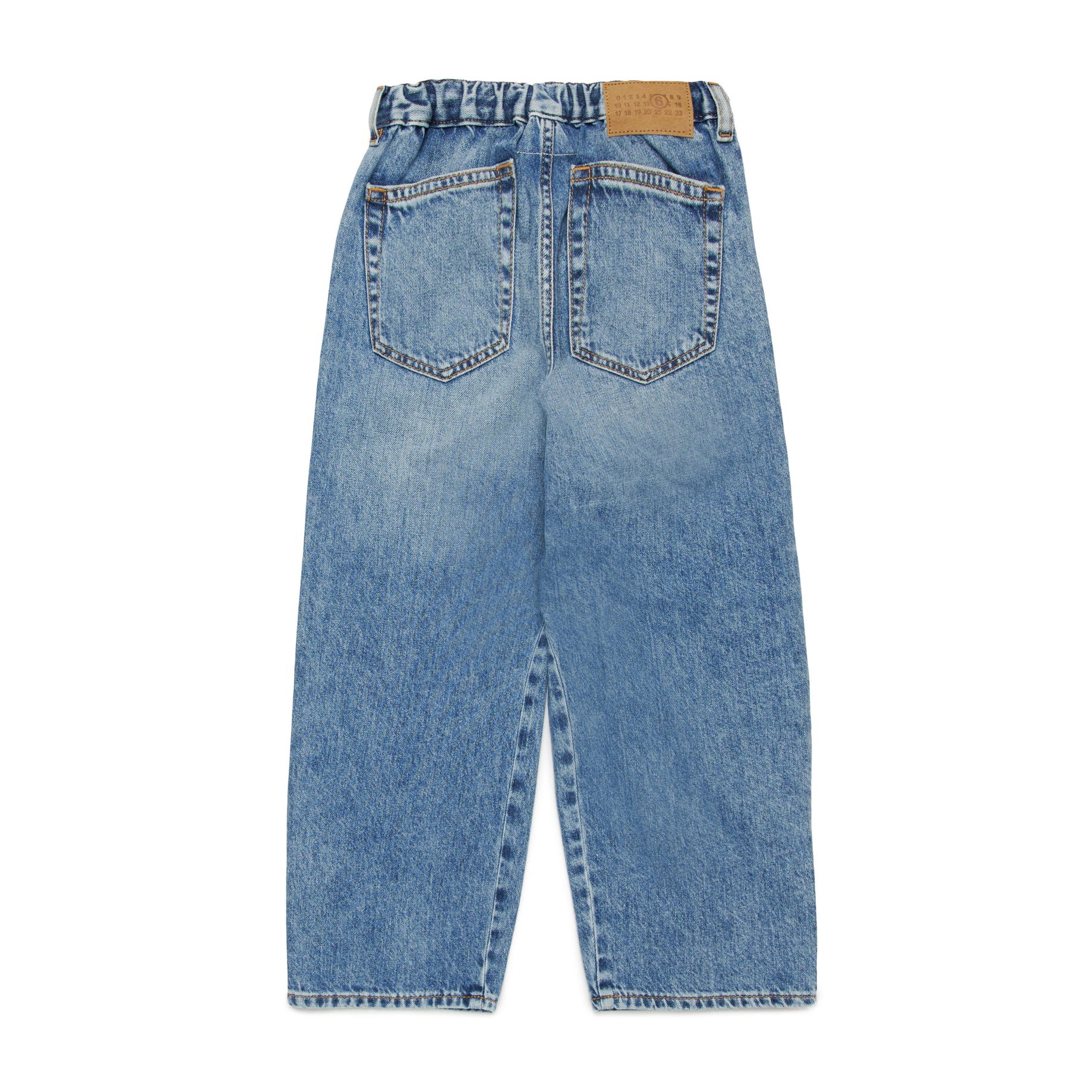 Girls Light Blue Denim Trousers