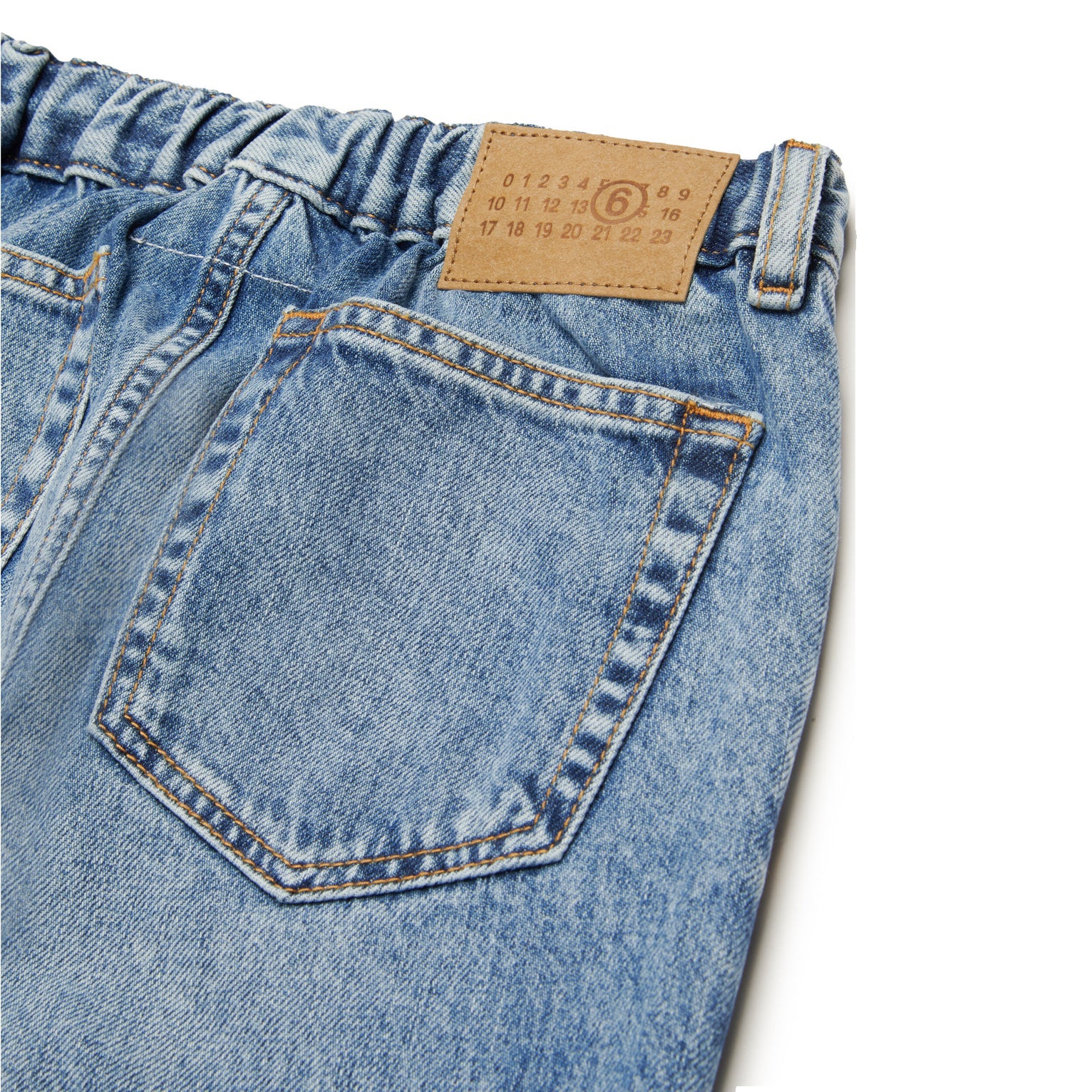 Girls Light Blue Denim Trousers