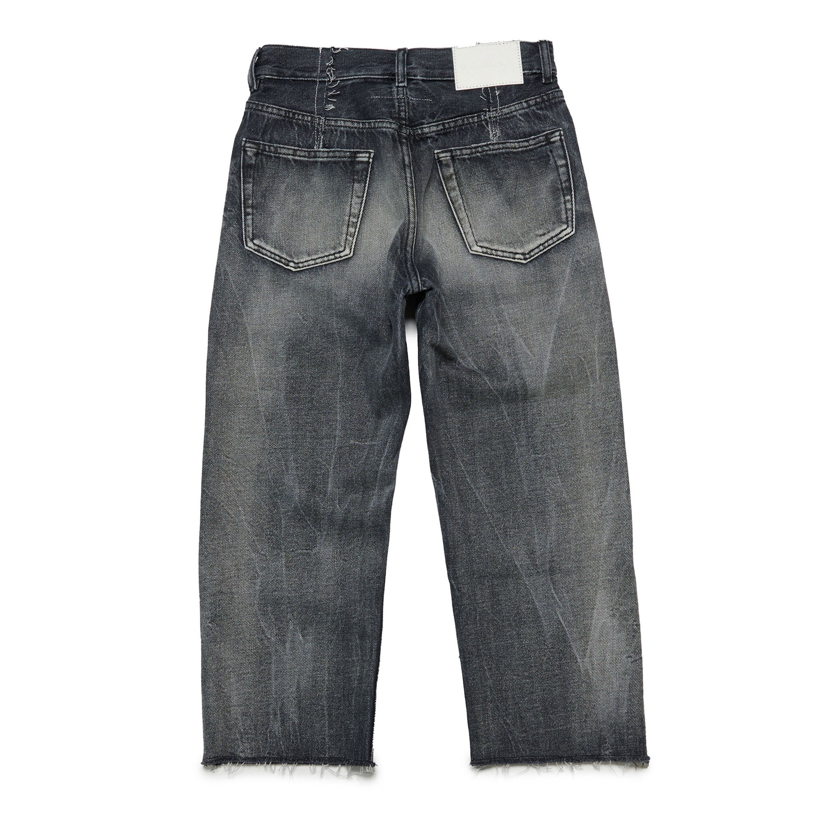 Boys & Girls Black Denim Trousers