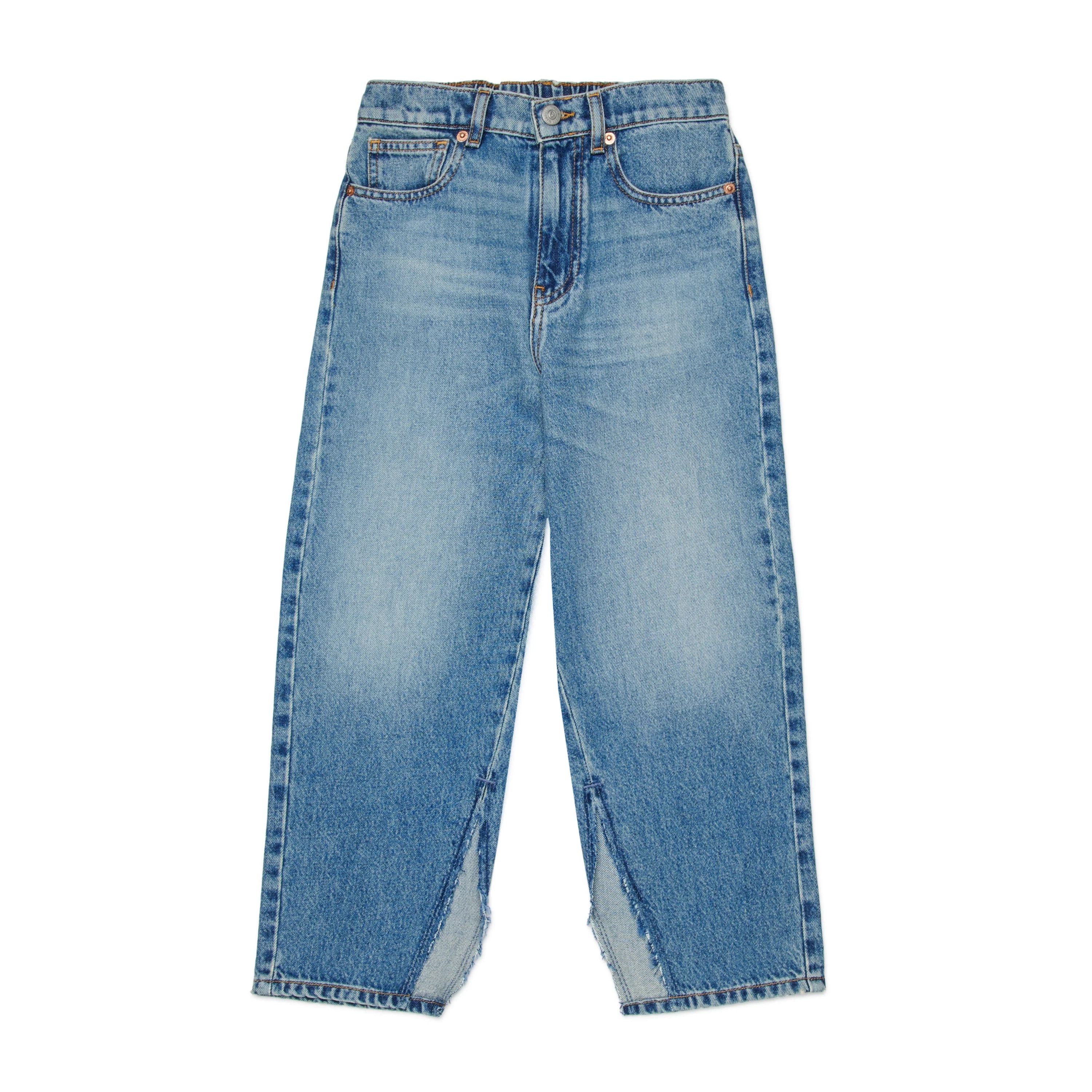 Boys & Girls Blue Denim Trousers