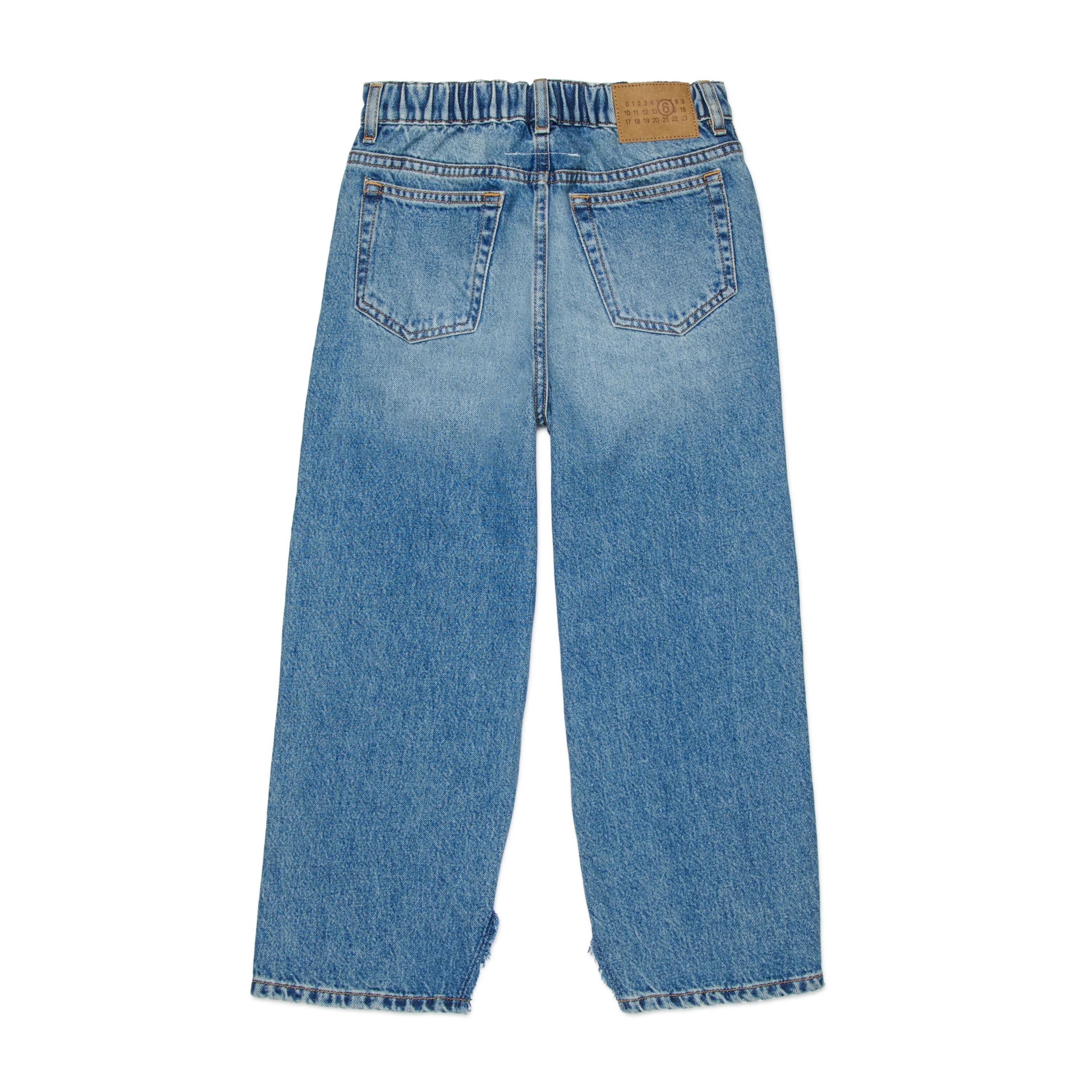 Boys & Girls Blue Denim Trousers