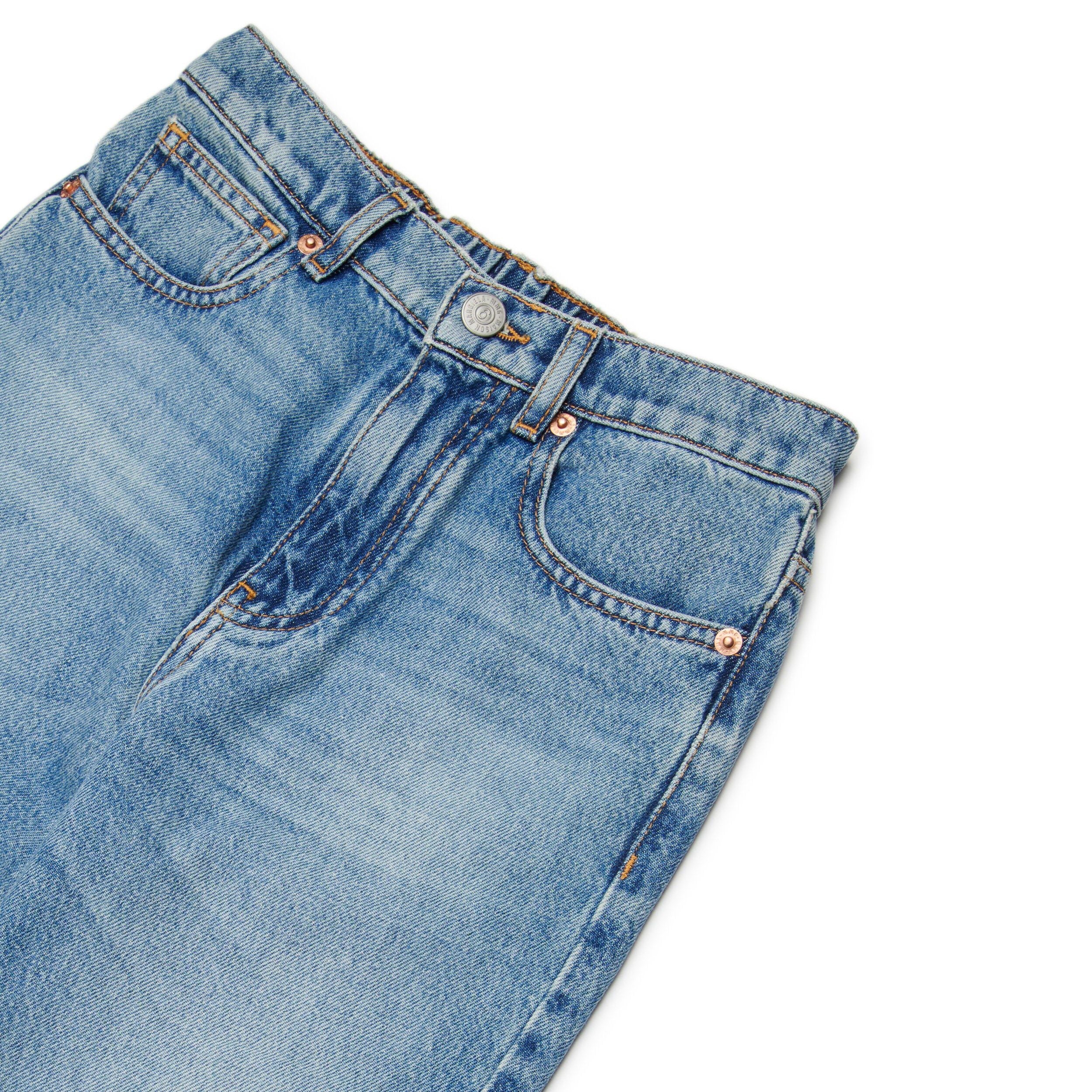 Boys & Girls Blue Denim Trousers