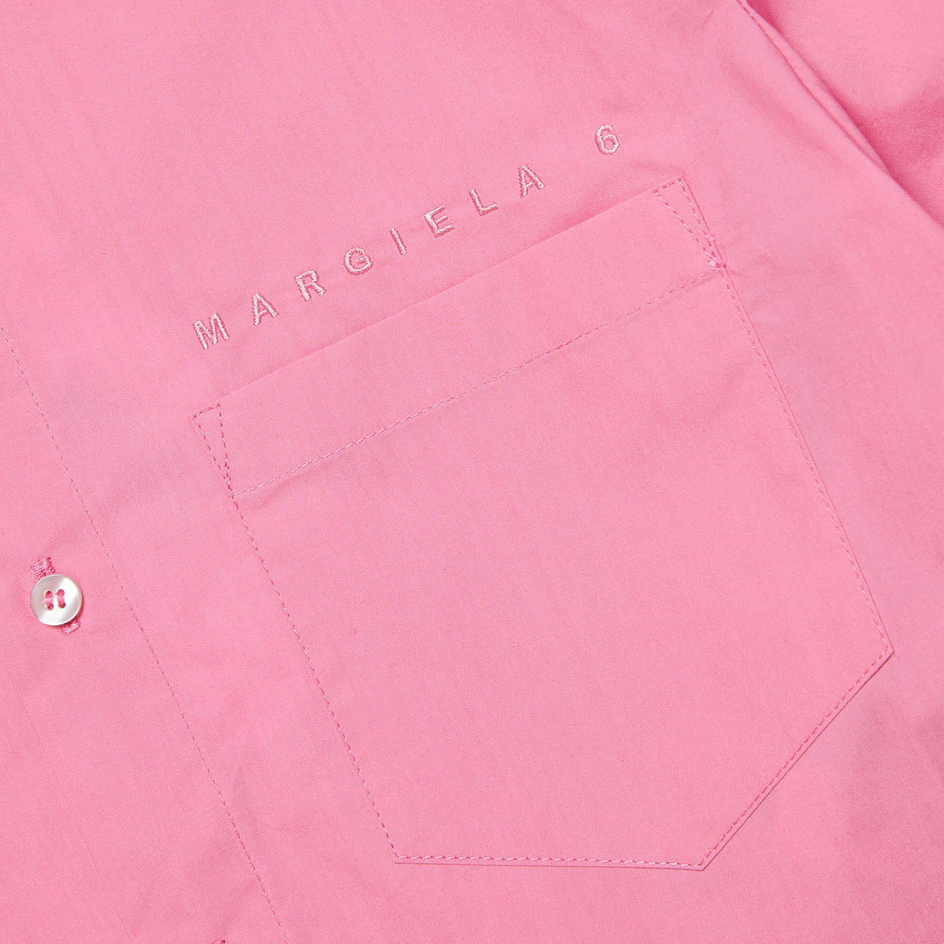 Girls Pink Cotton Shirt