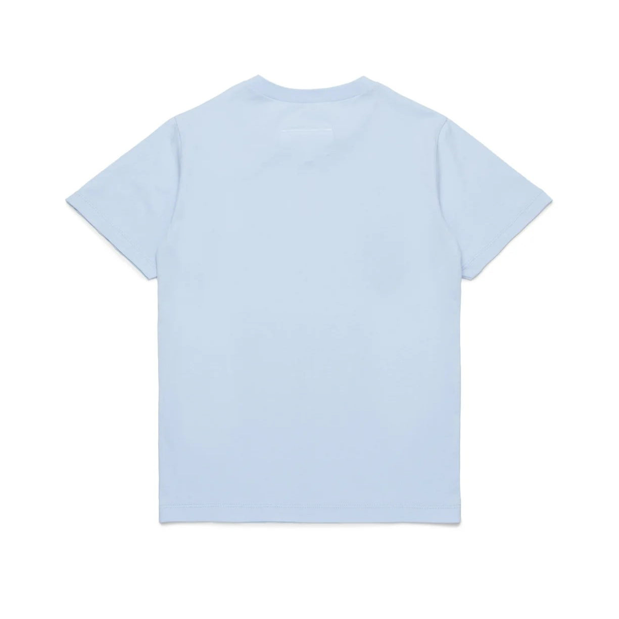 Girls Blue Cotton T-Shirt