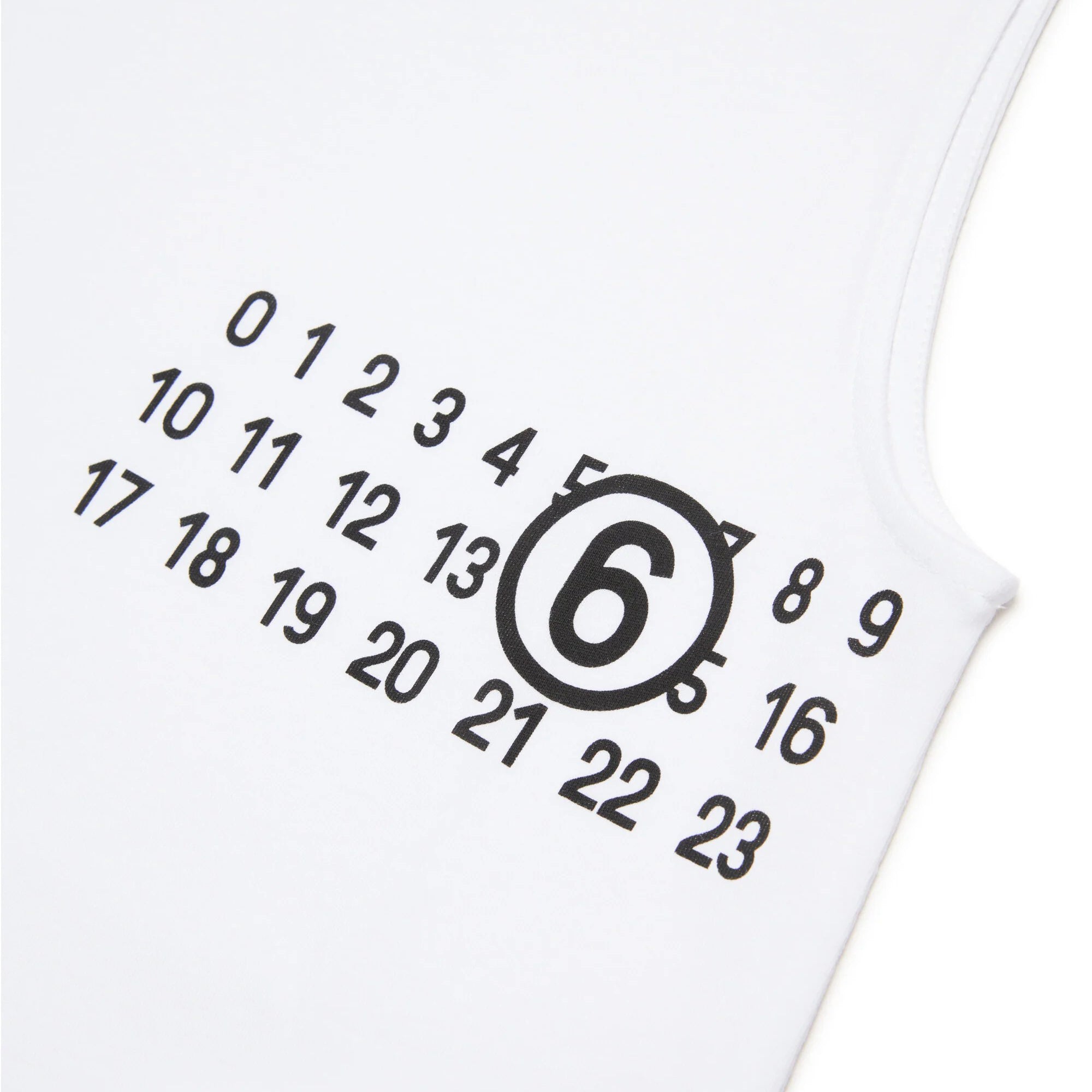 Boys & Girls White Logo Cotton Dress