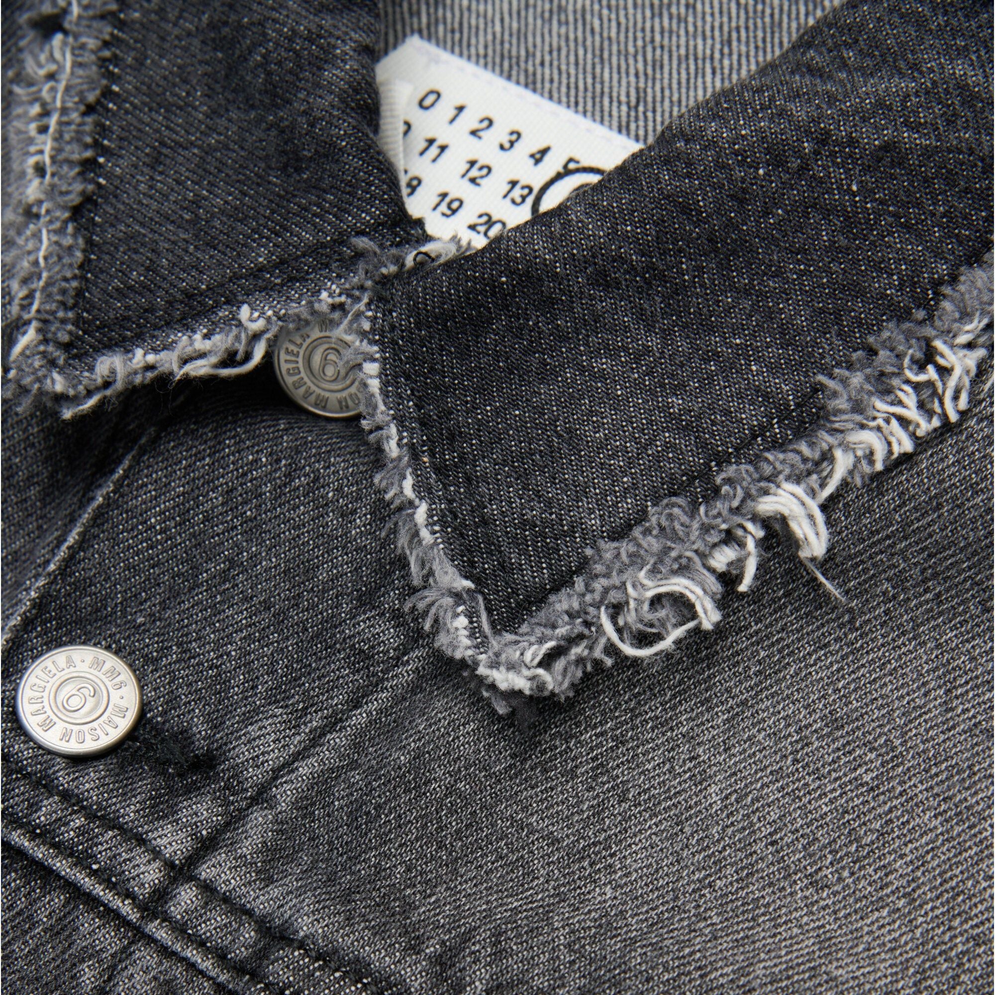 Boys & Girls Black Denim Gilet