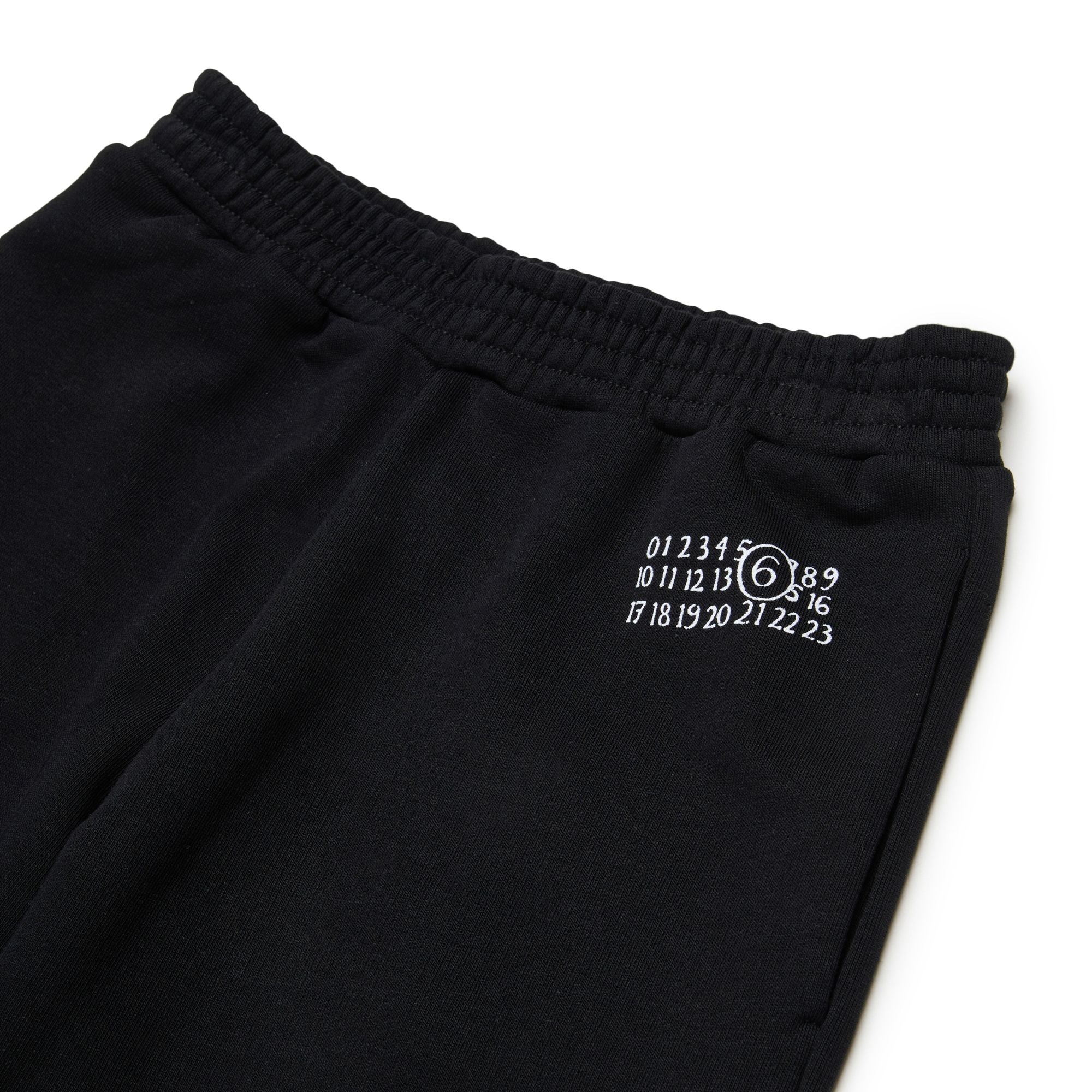 Boys & Girls Black Cotton Trousers