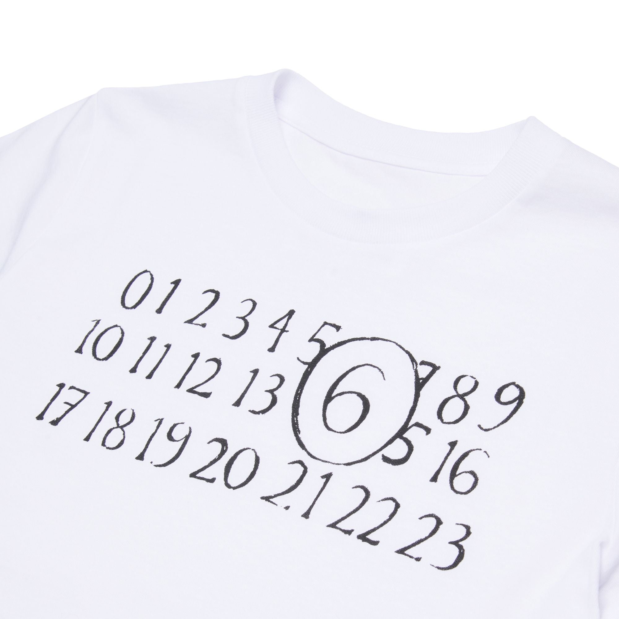 Boys & Girls White Logo Cotton T-Shirt
