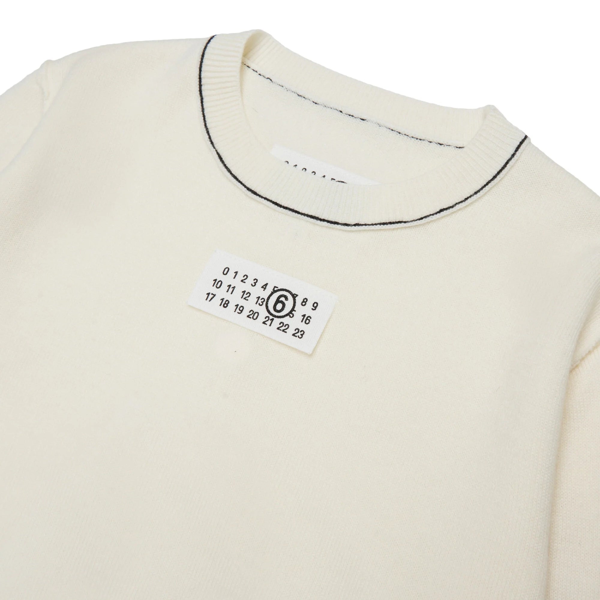 Boys & Girls White Knit Wool Sweater