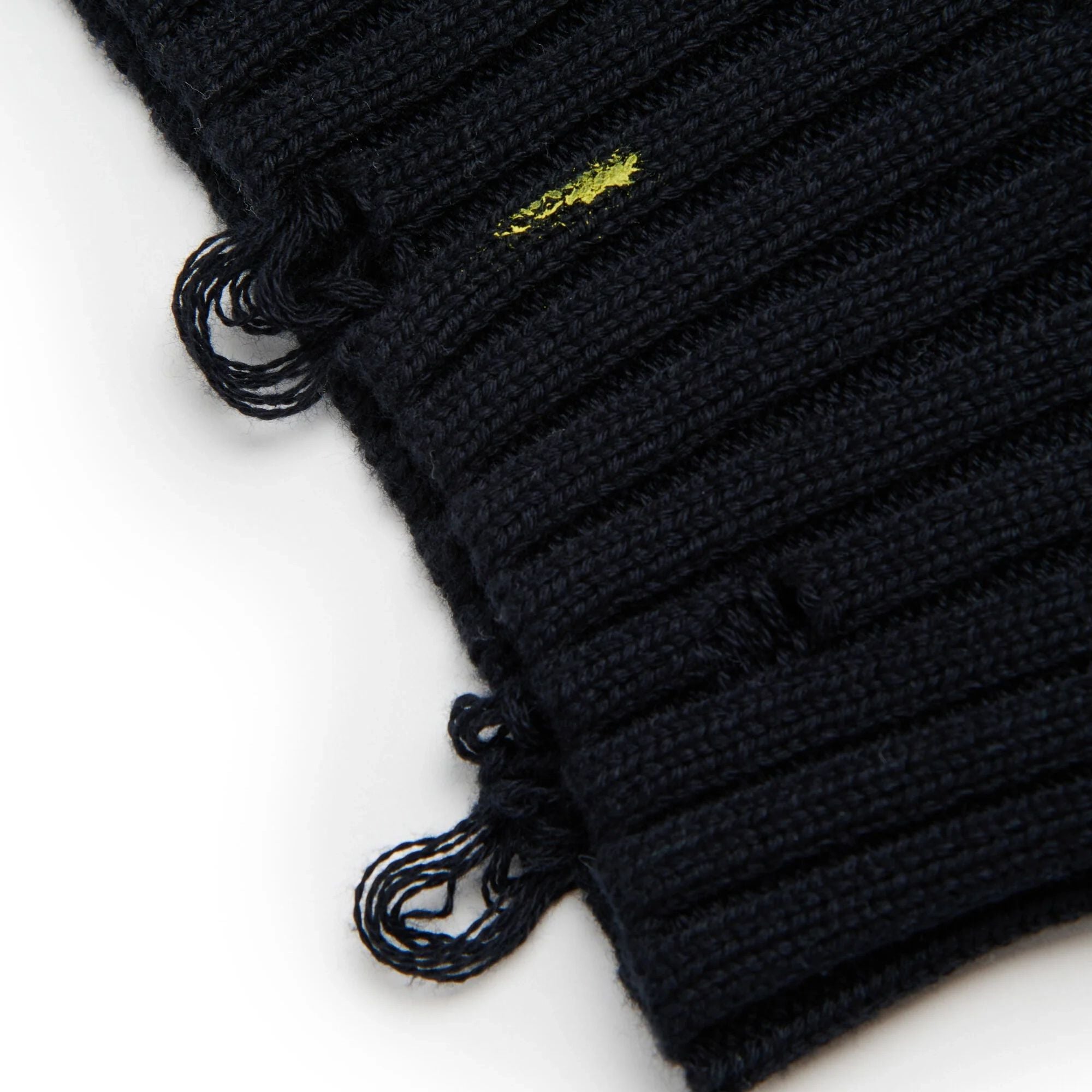 Boys & Girls Black Cotton Knit Sweater