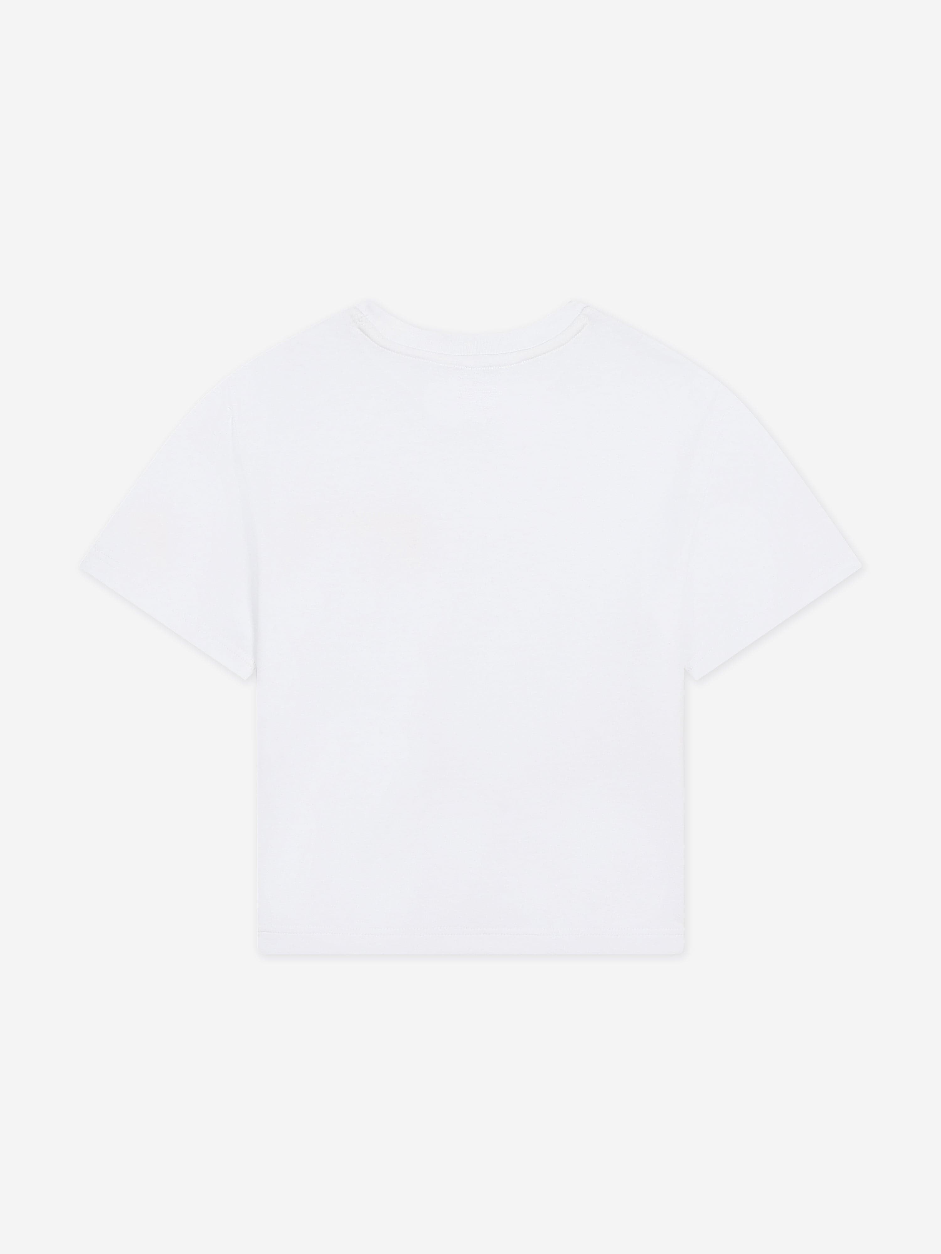 MARC JACOBS Kids Smiley World Pocket T-Shirt in White