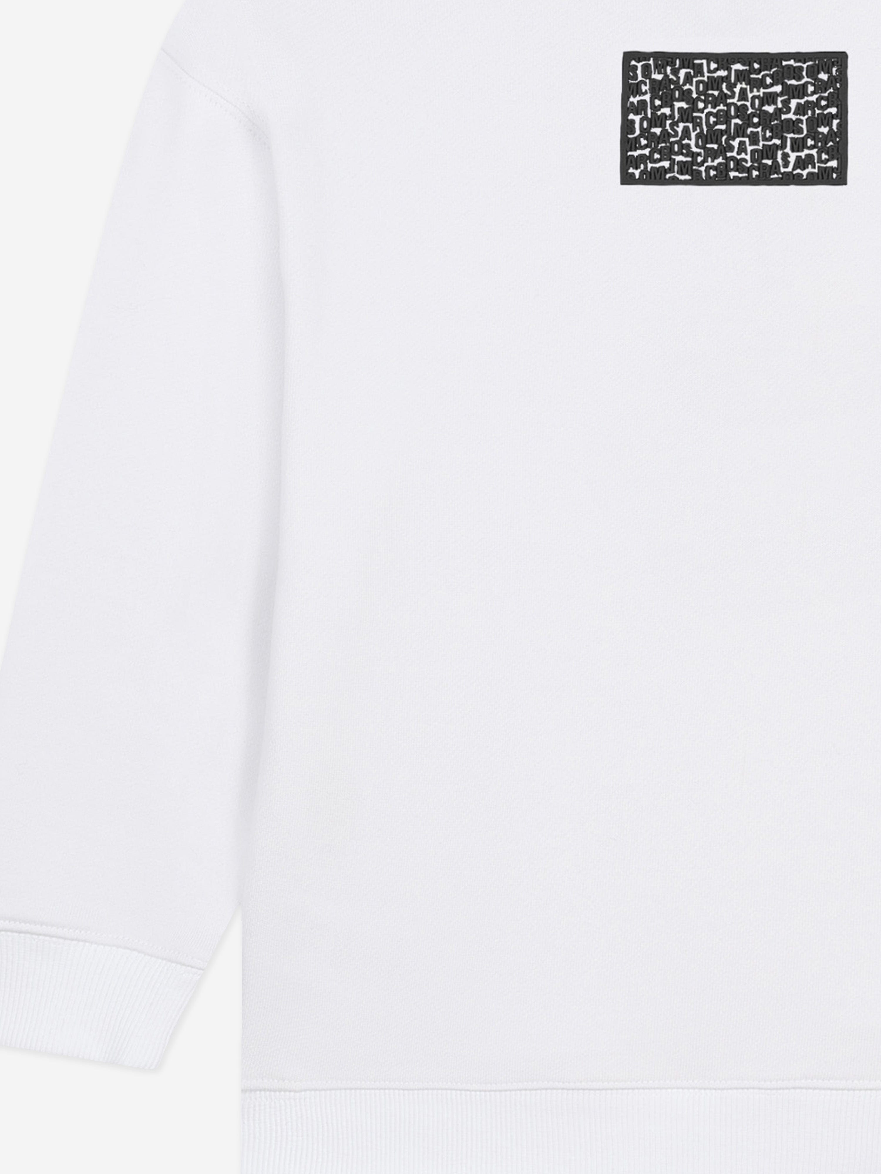 MARC JACOBS Kids Logo Sweatshirt in White