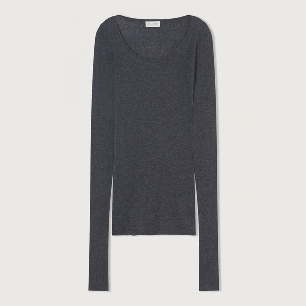 Girls Black Cotton T-Shirt